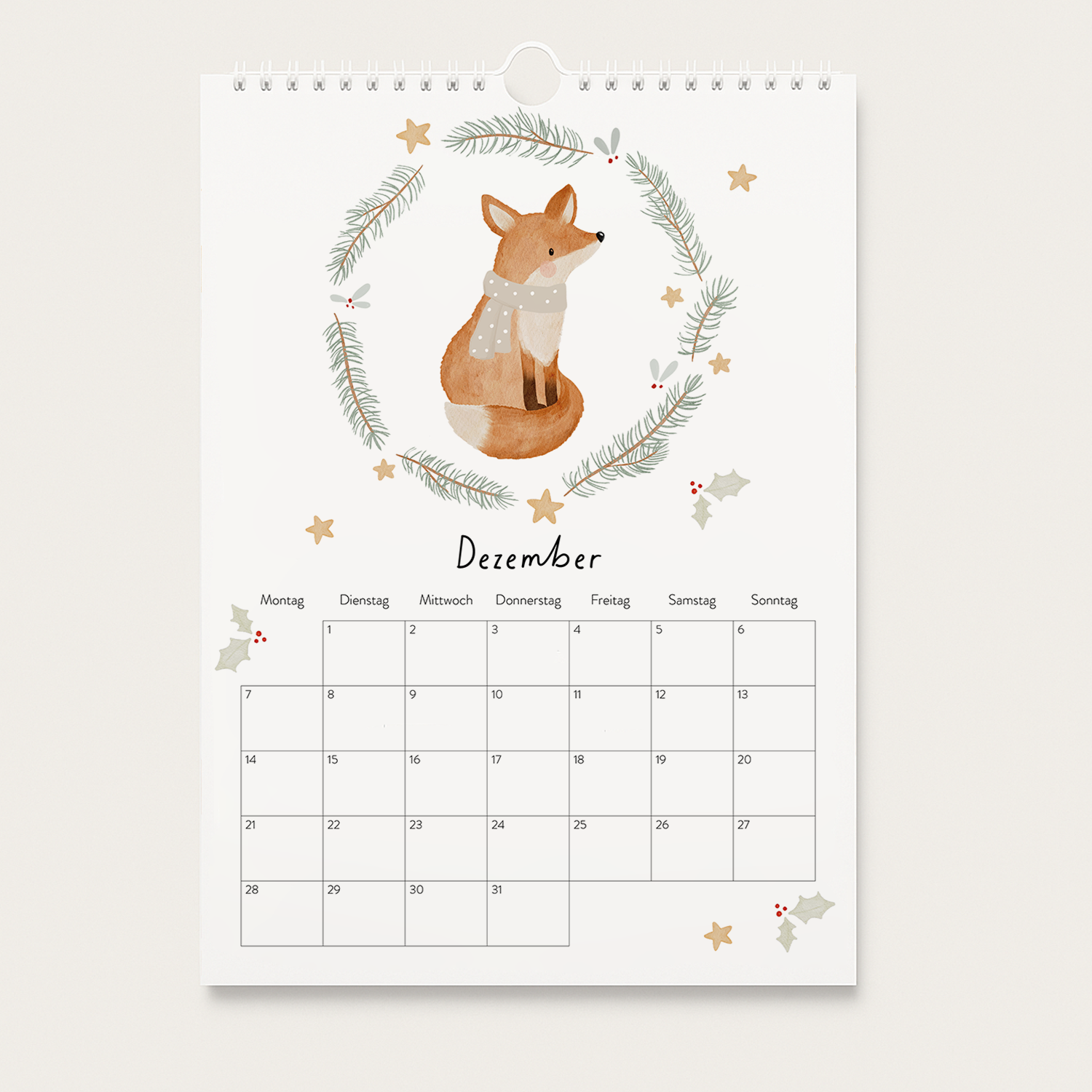 Hej Hanni Kinderkalender 2026 A4
