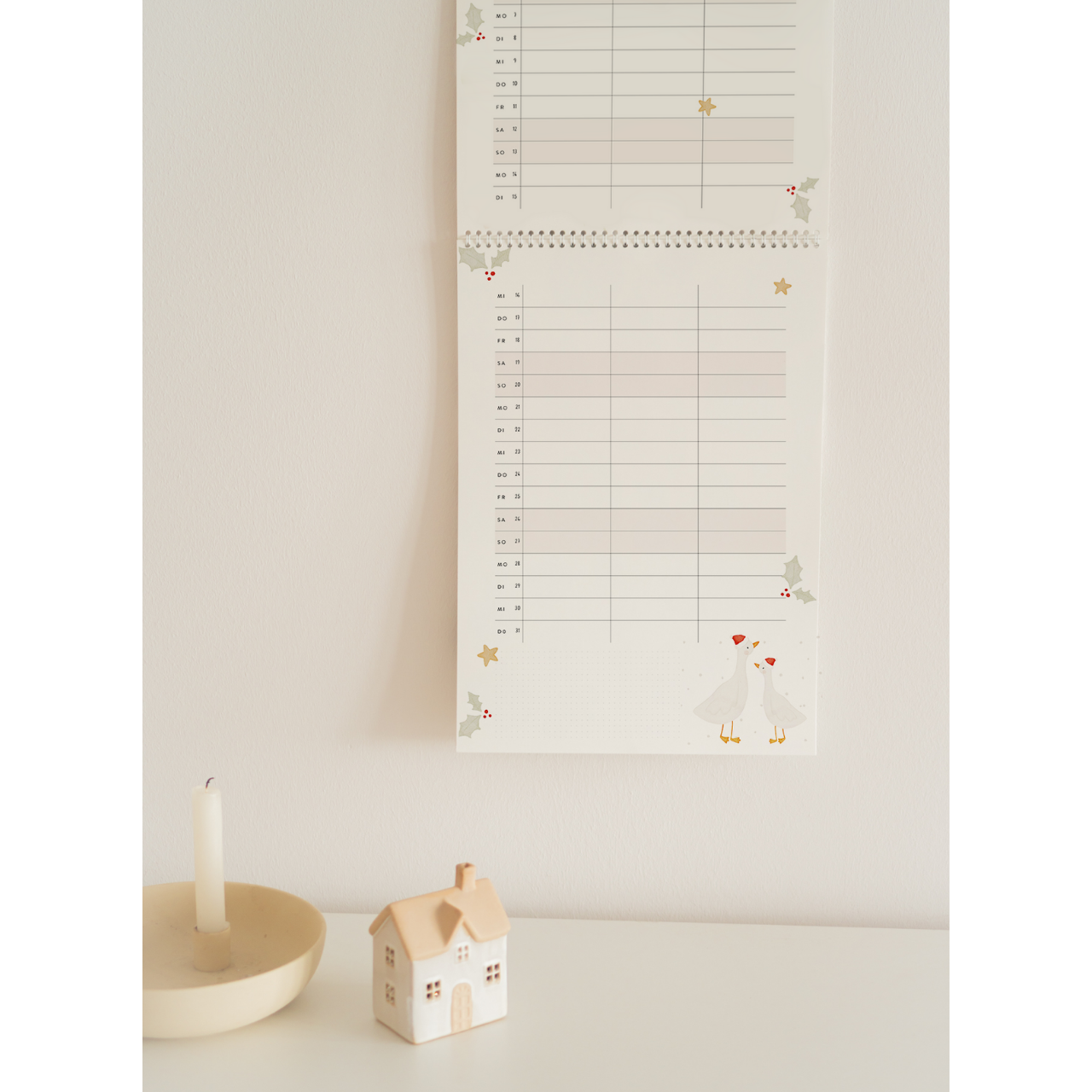 Hej Hanni Familienkalender 2026 LANG