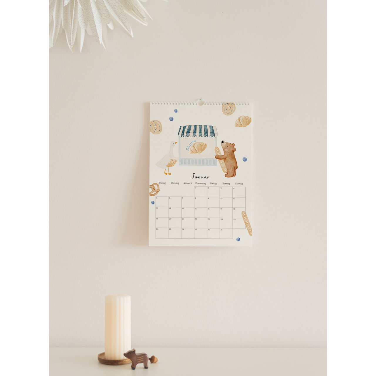 Hej Hanni Kinderkalender 2026 A4