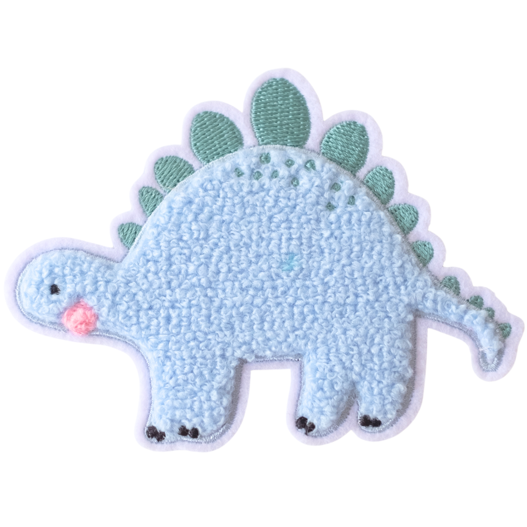 Hej Hanni Patch flauschig Dinosaurier Chenillepatch