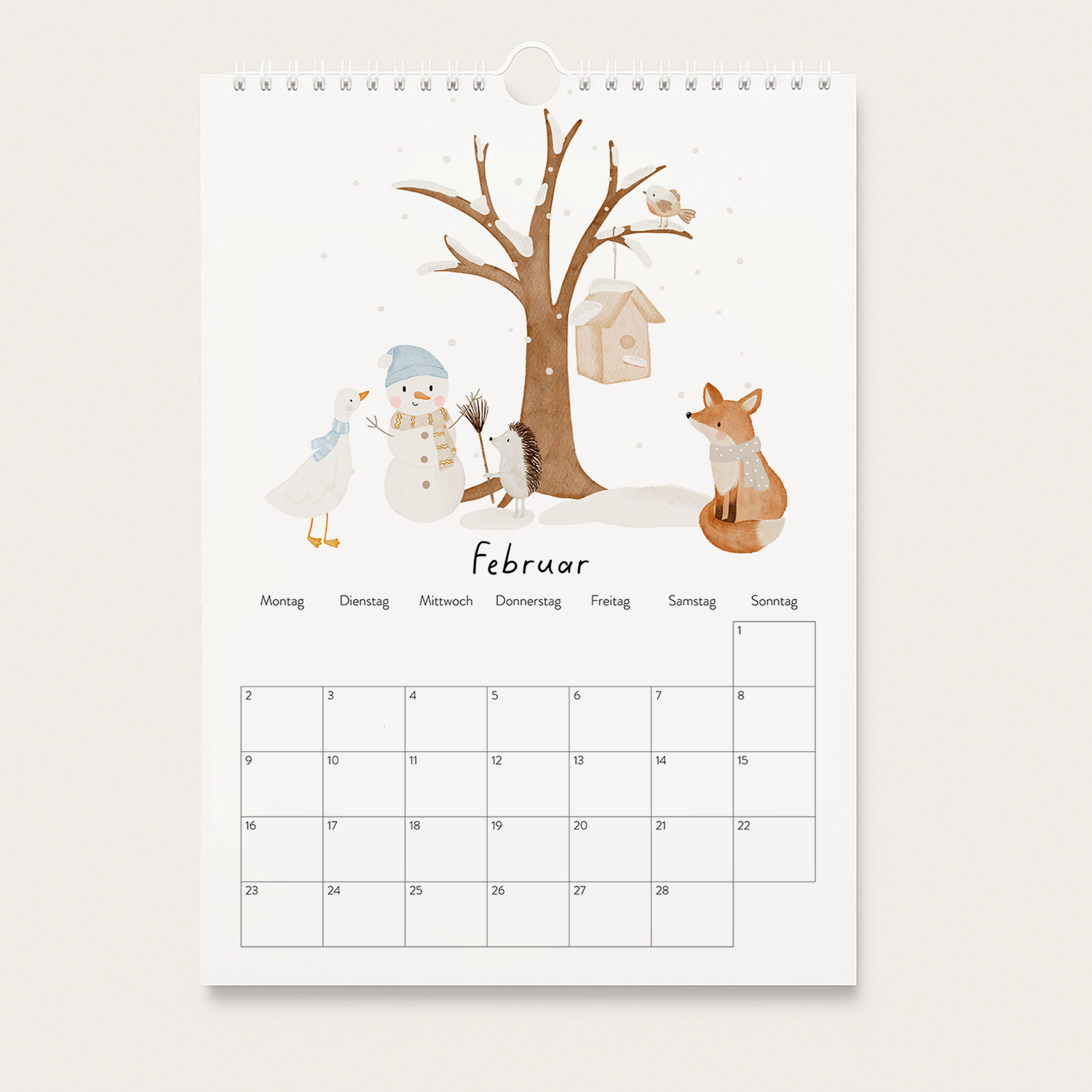 Hej Hanni Kinderkalender 2026 A4