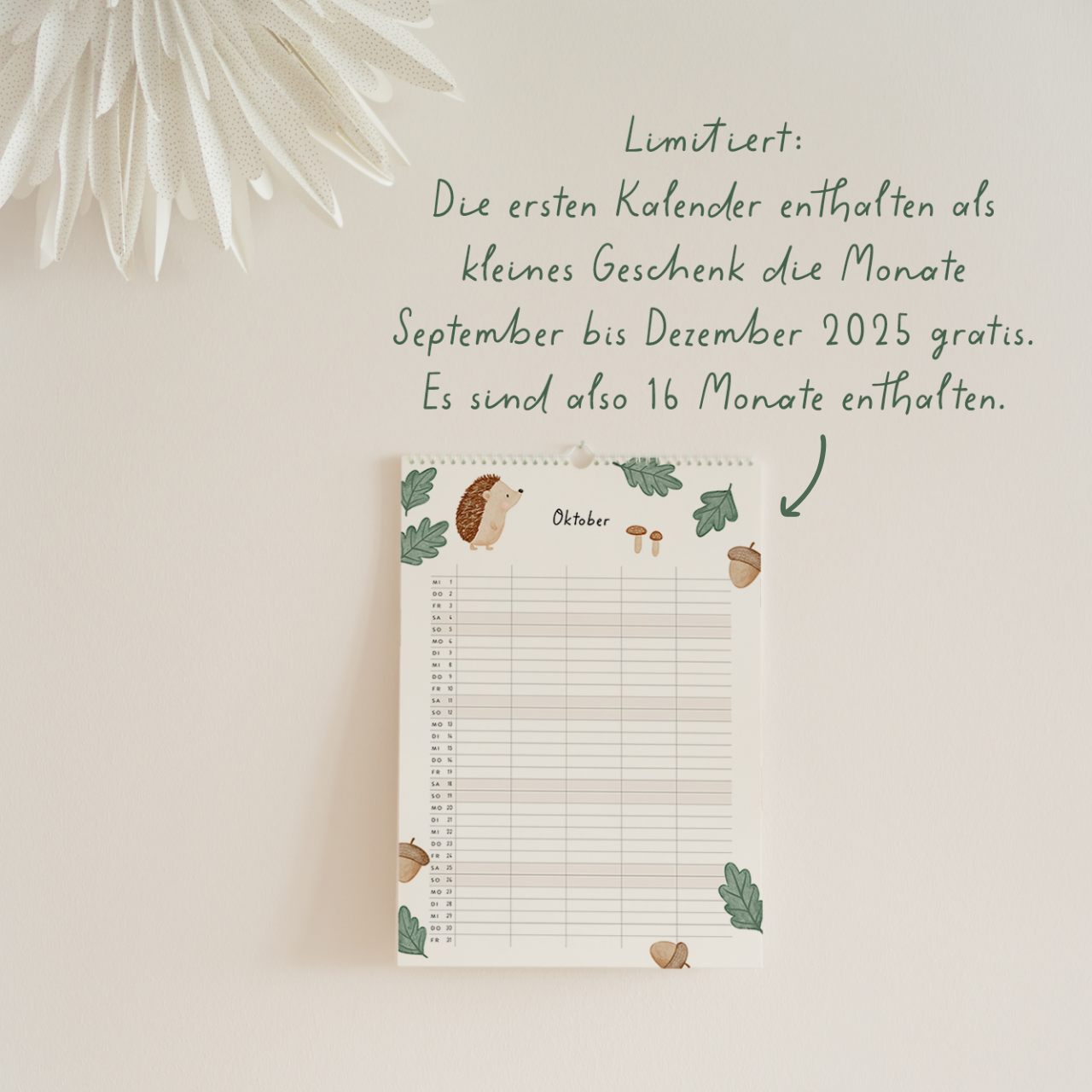 Hej Hanni Familienkalender 2026