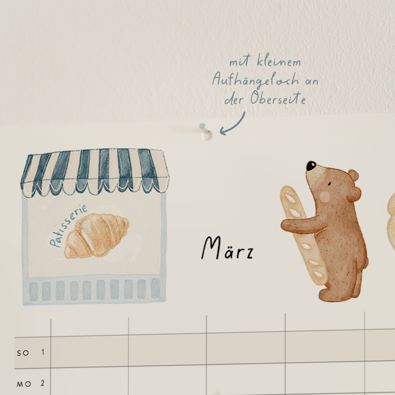 Hej Hanni Familienkalender 2026 LANG