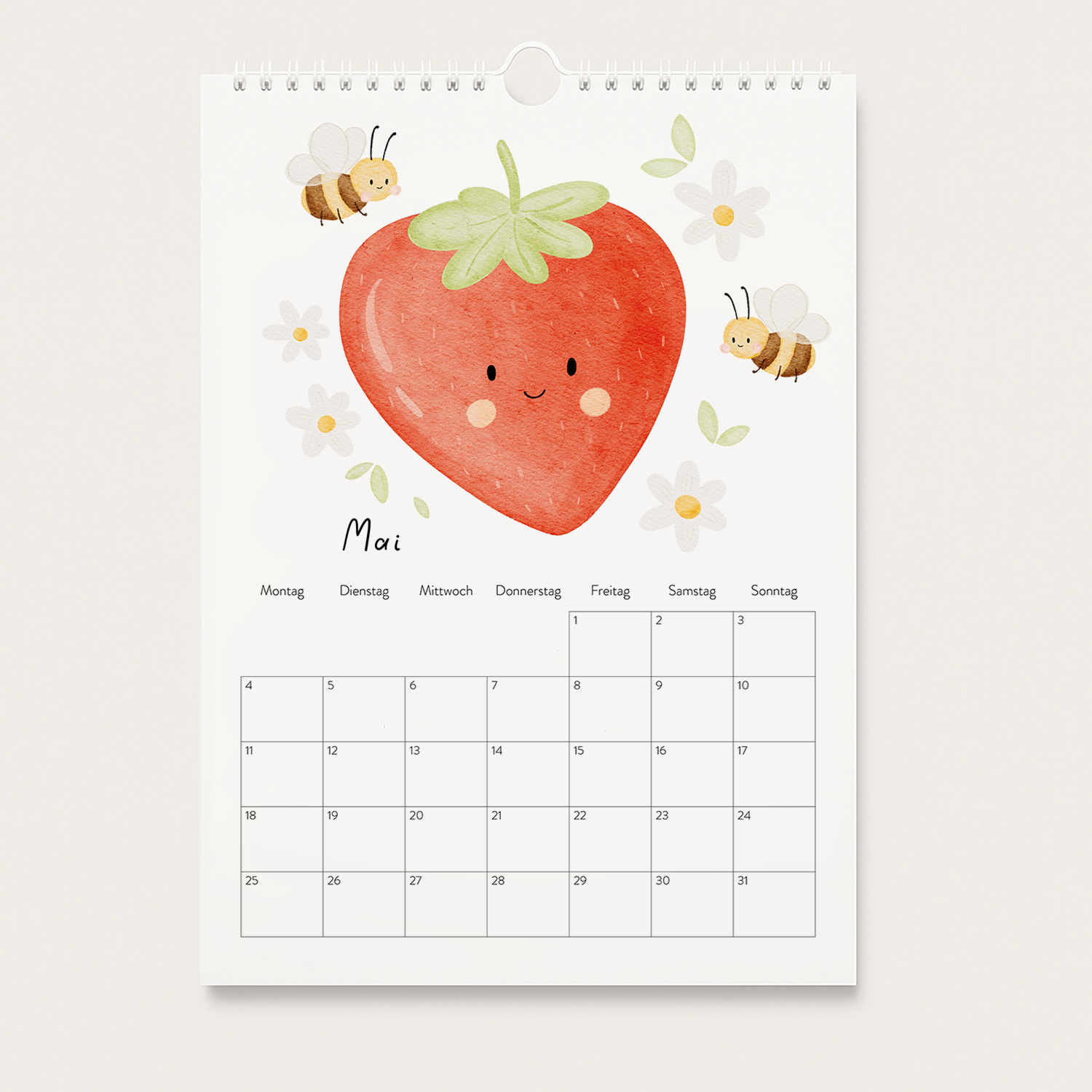 Hej Hanni Kinderkalender 2026 A4