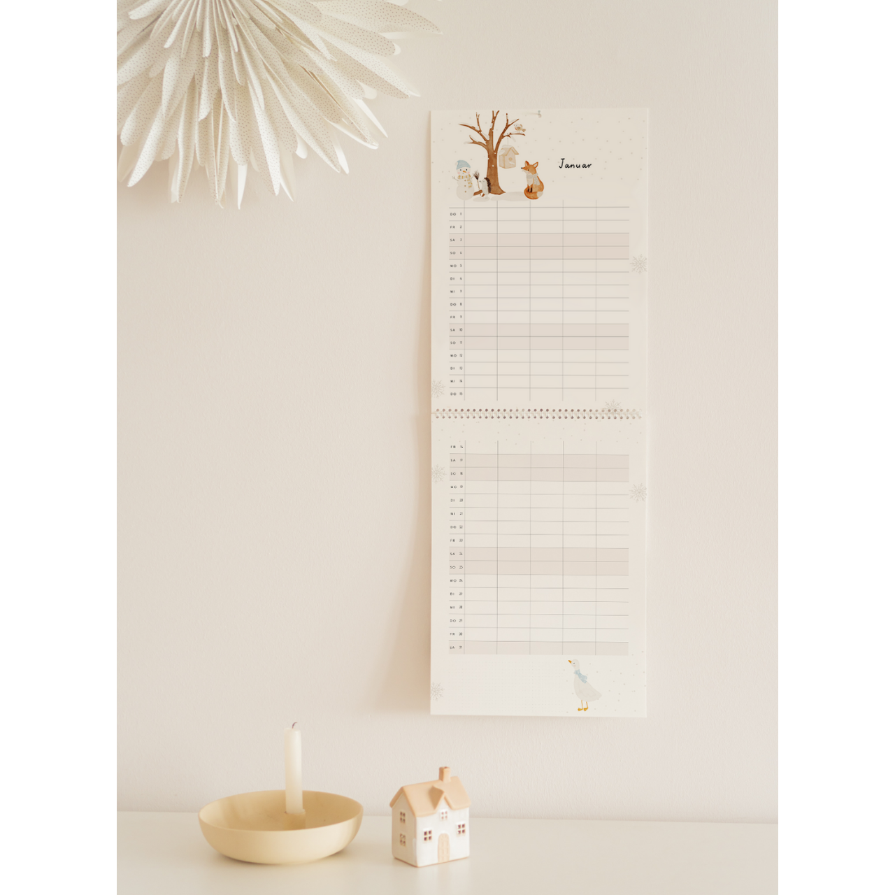 Hej Hanni Familienkalender 2026 LANG