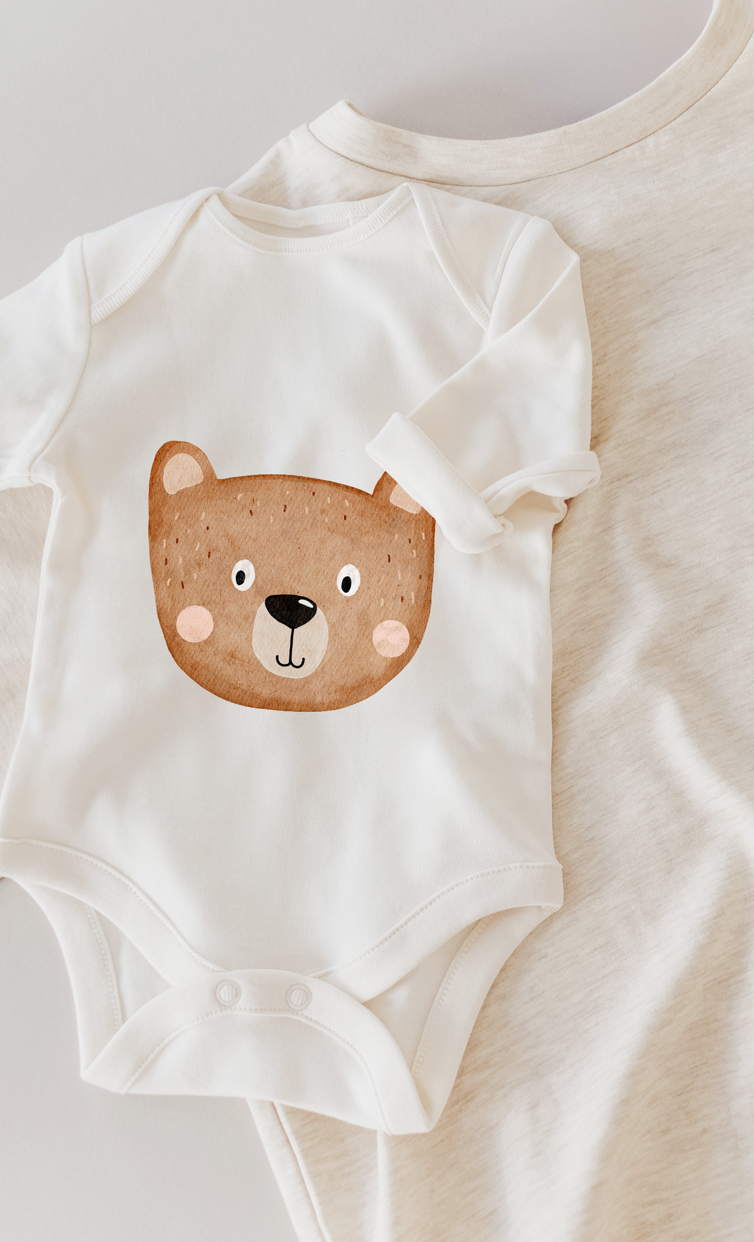 Hej Hanni Bügelbild Bär