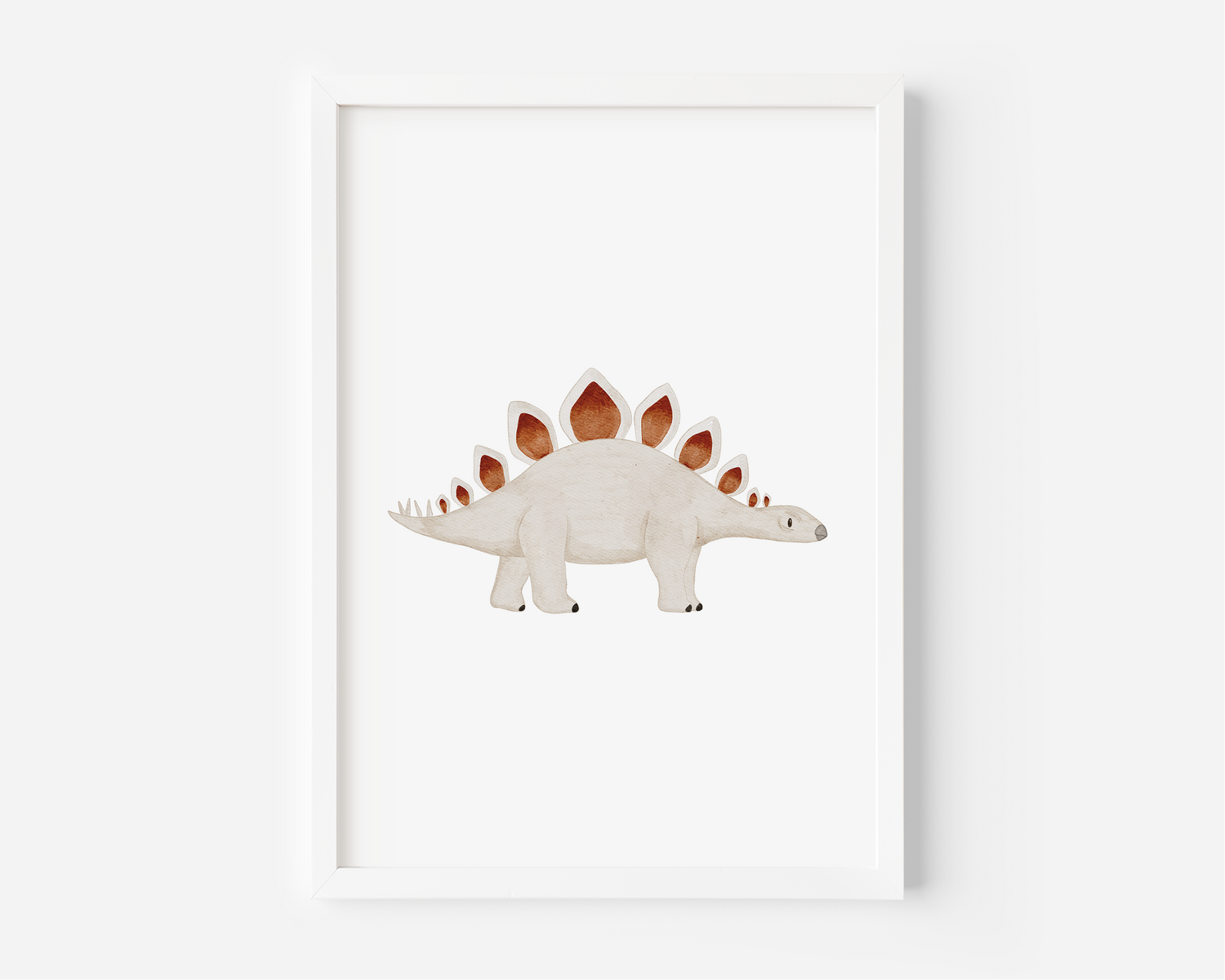 Kinderposter Dinosaurier - Stegosaurus