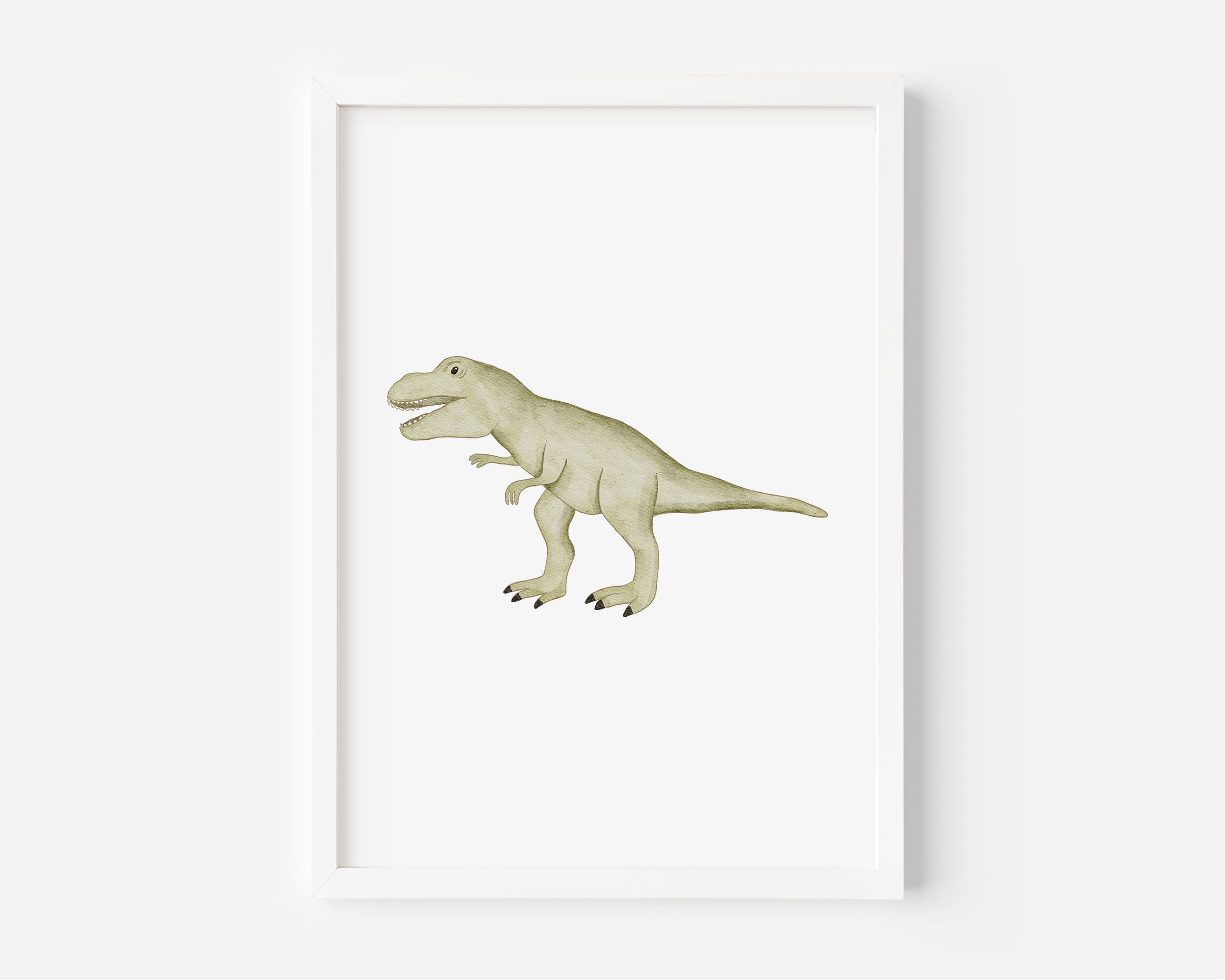 Kinderposter Dinosaurier - T-Rex