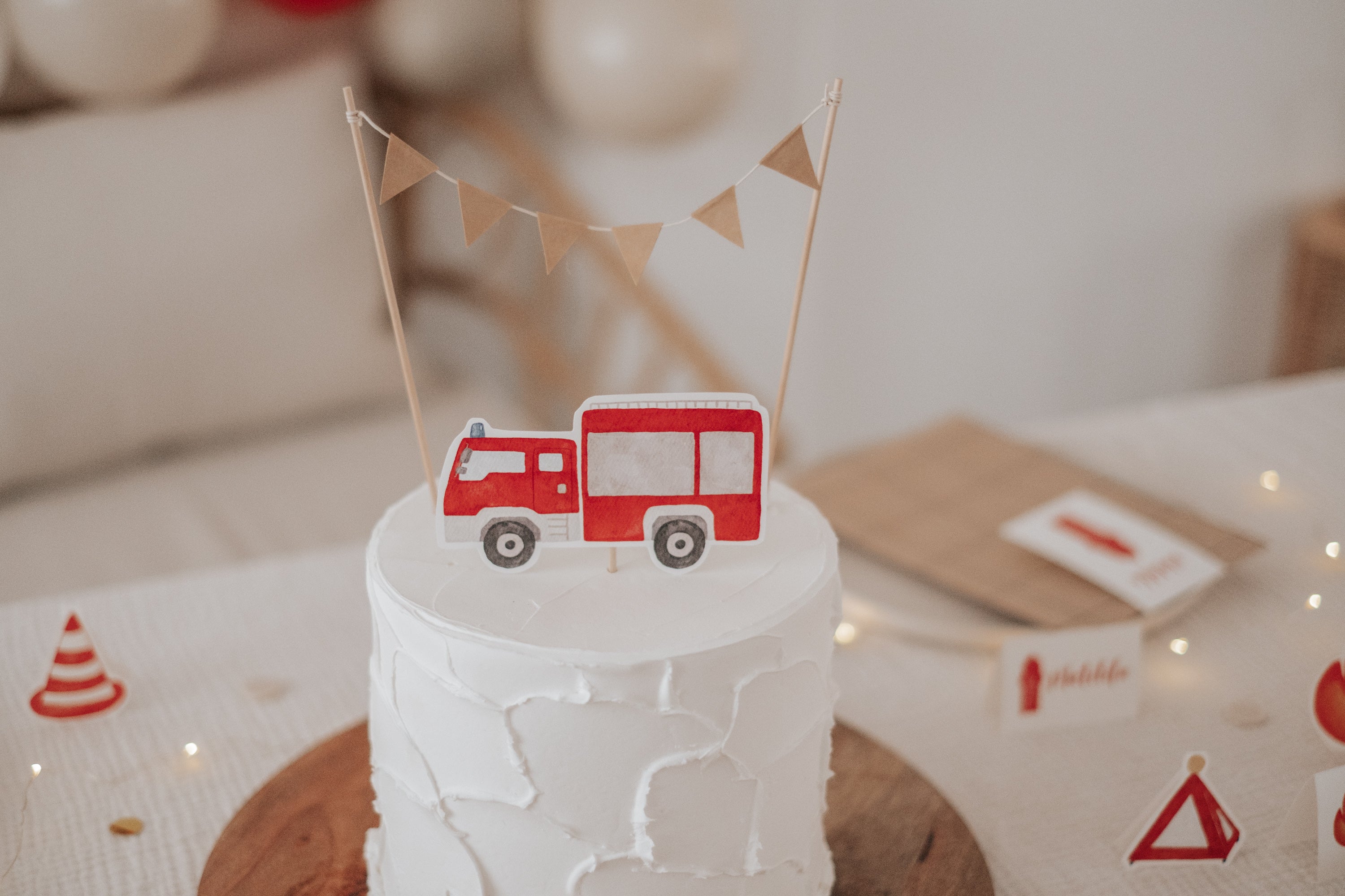 Hej Hanni Caketopper Feuerwehr