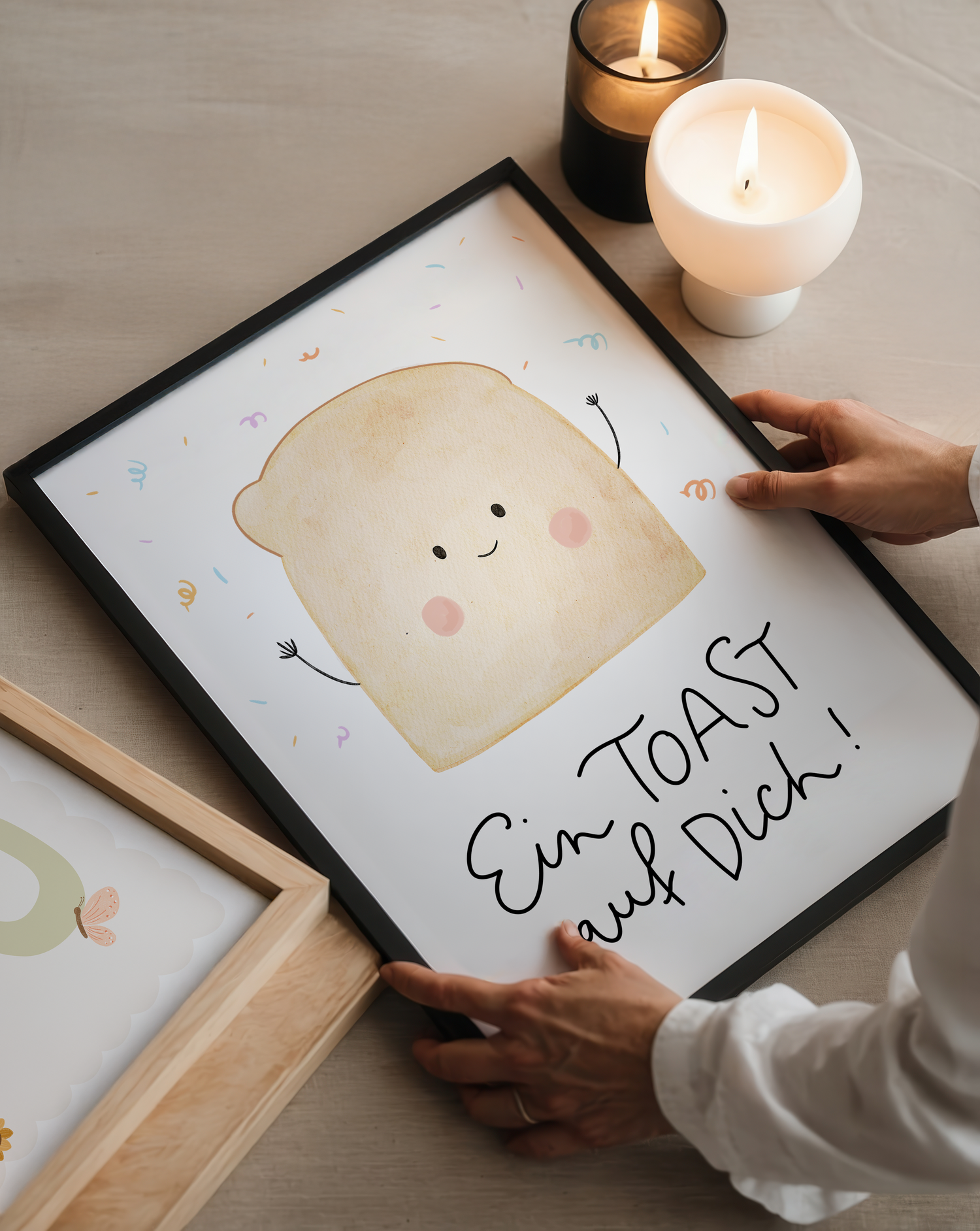 Kinderposter Ein Toast auf Dich