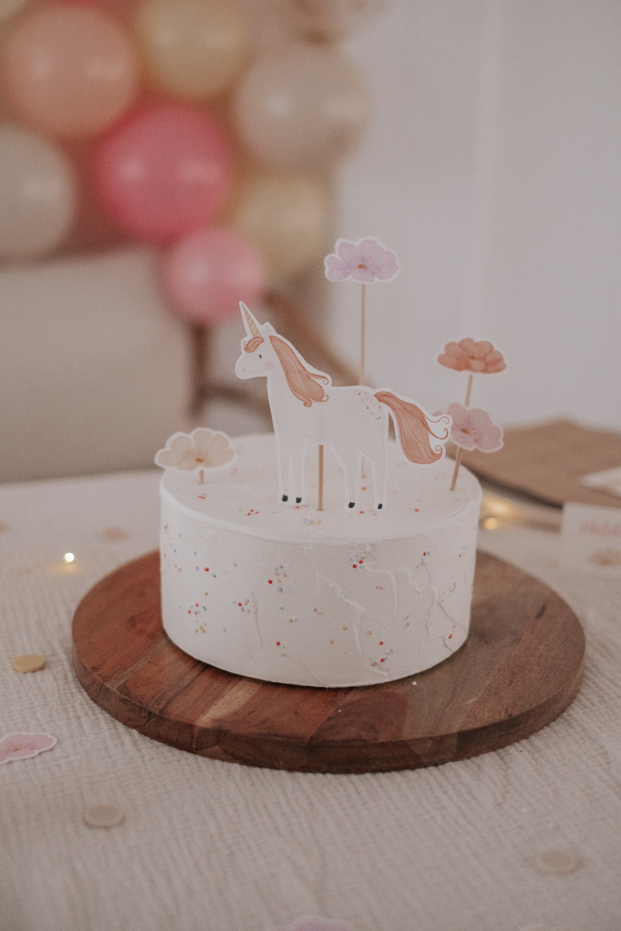 Hej Hanni Caketopper Einhörner