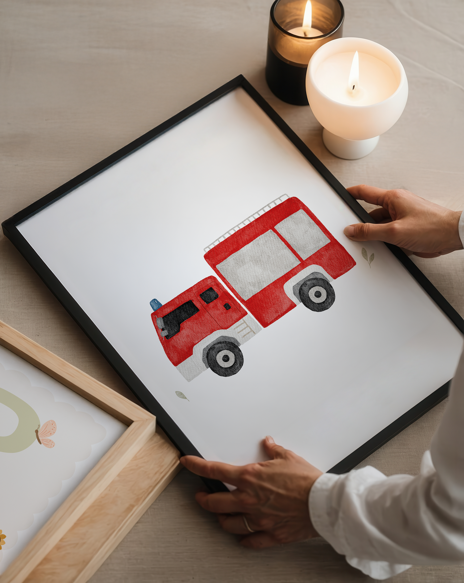 Kinderposter Feuerwehr