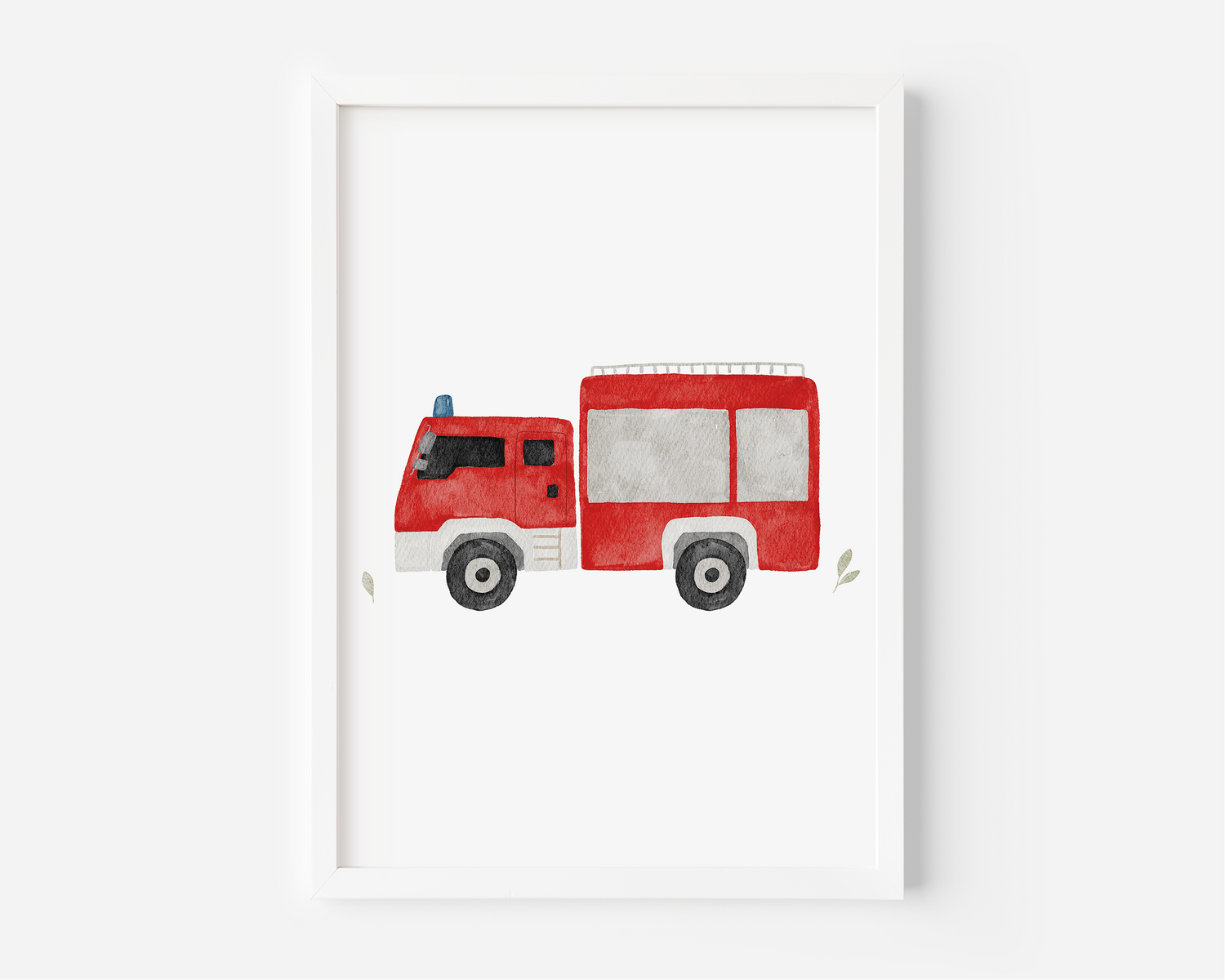 Kinderposter Feuerwehr