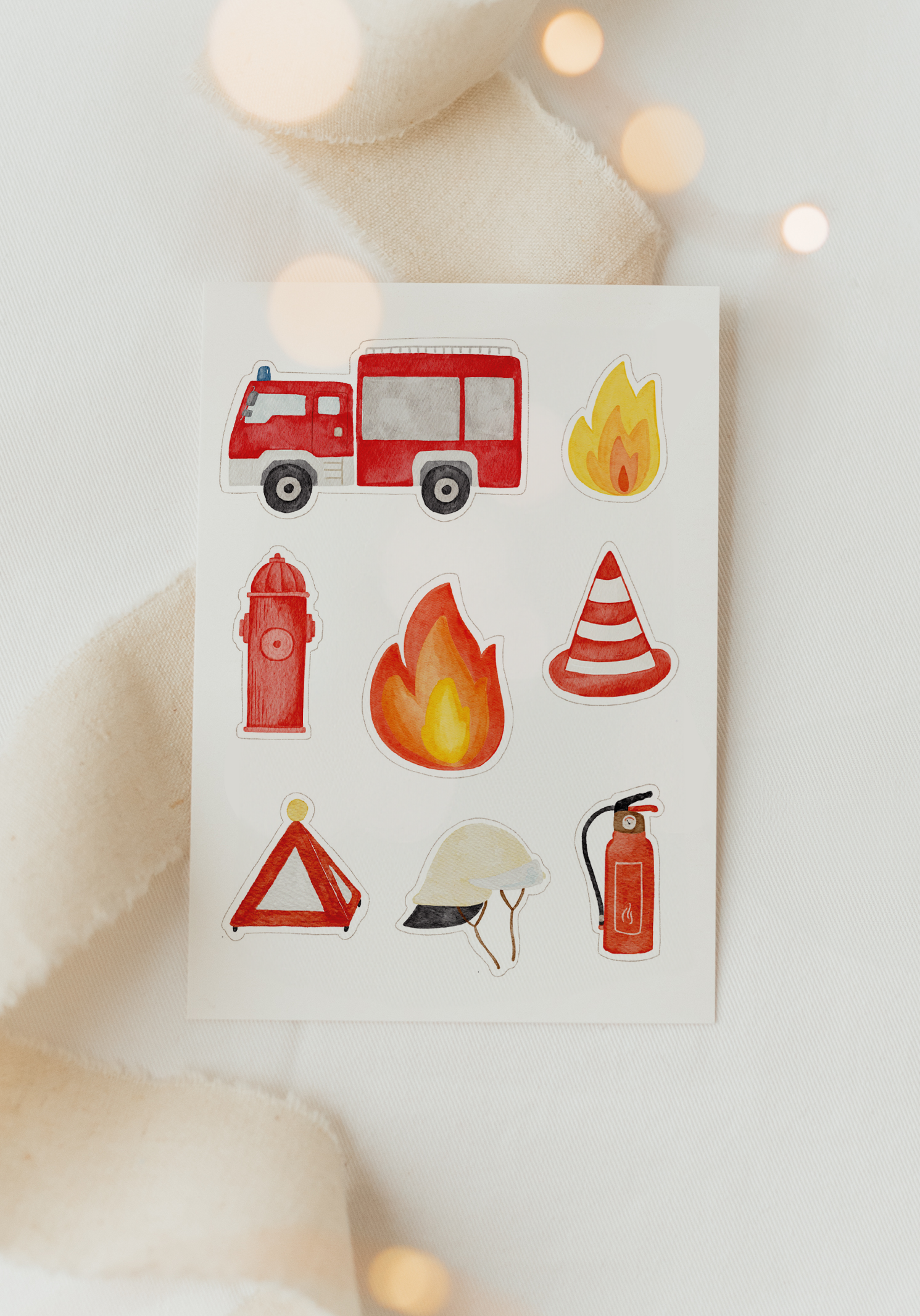 Hej Hanni Caketopper Feuerwehr