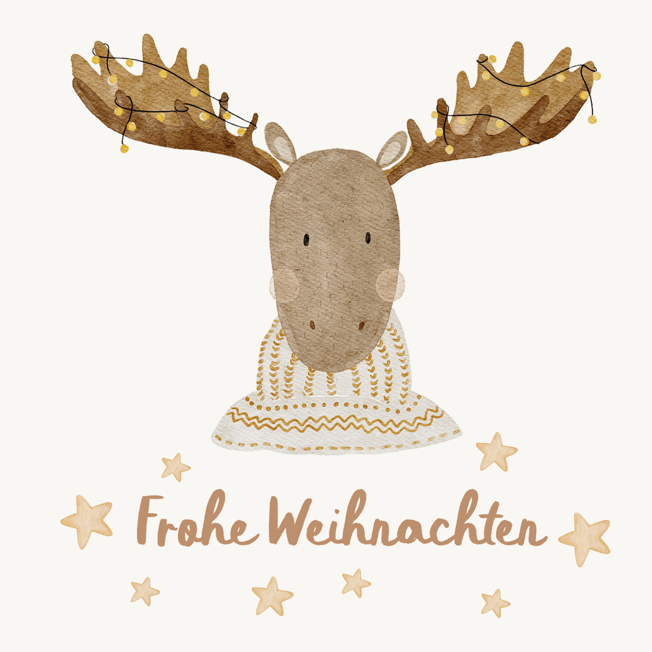 Hej Hanni Bügelbild Weihnachten Frohe Weihnachten