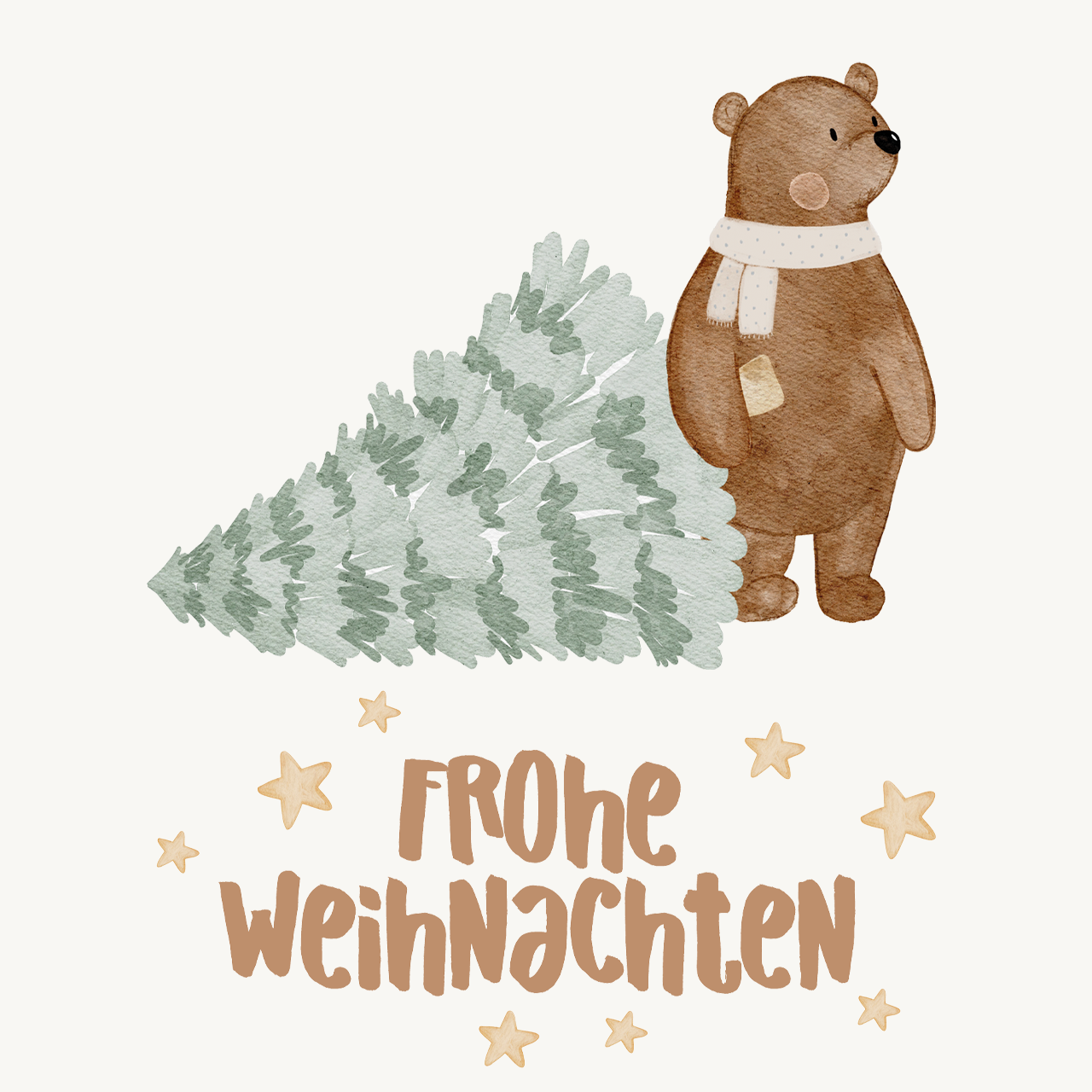 Hej Hanni Bügelbild Weihnachten Frohe Weihnachten