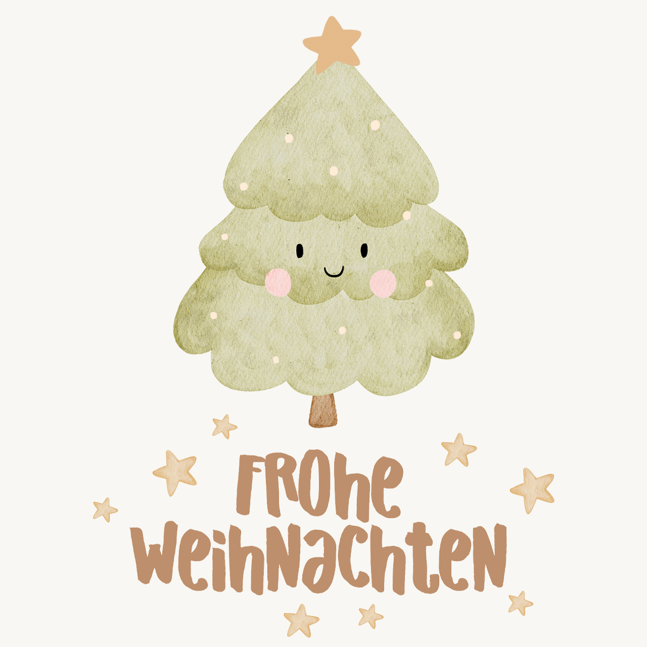Hej Hanni Bügelbild Weihnachten Frohe Weihnachten