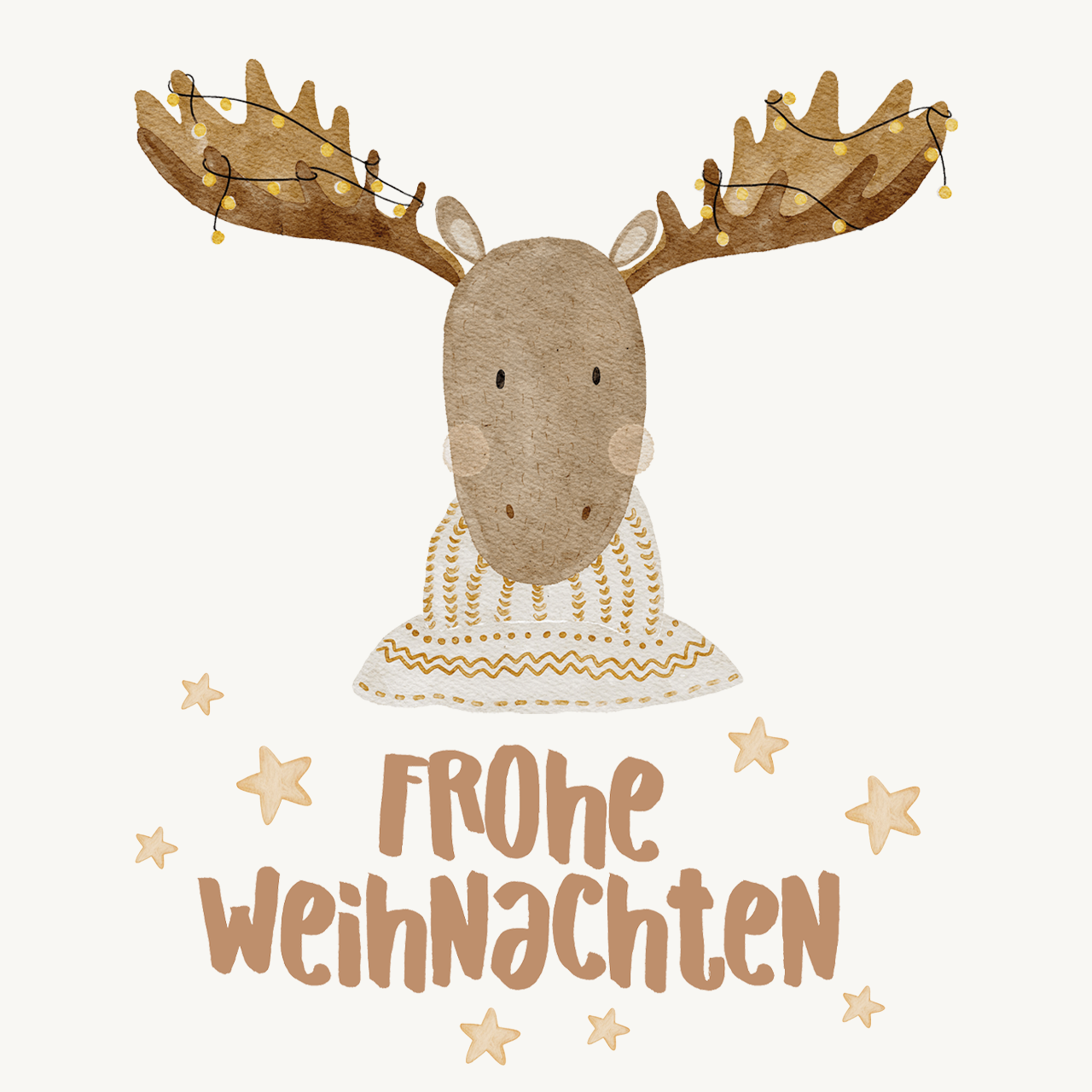 Hej Hanni Bügelbild Weihnachten Frohe Weihnachten