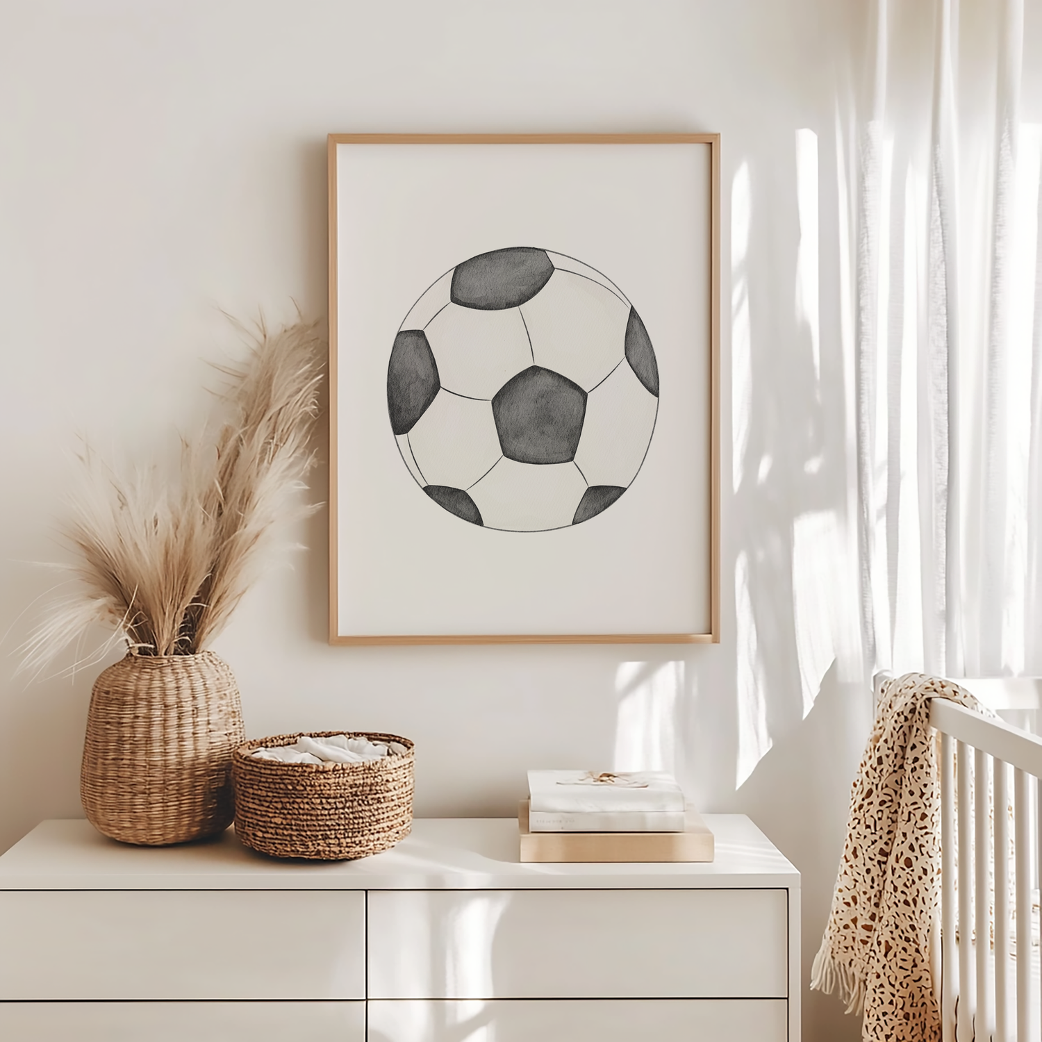Kinderposter Fußball