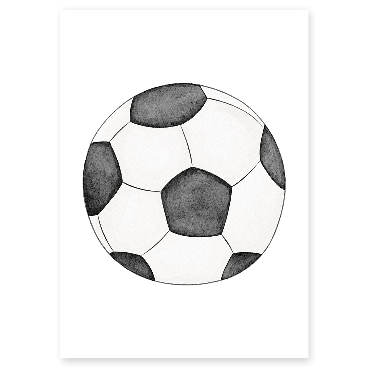Kinderposter Fußball