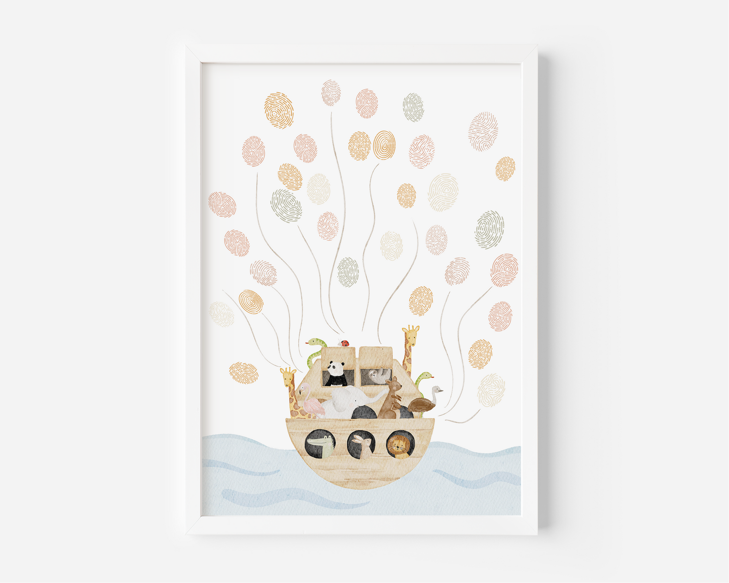 Gästeposter Arche Noah