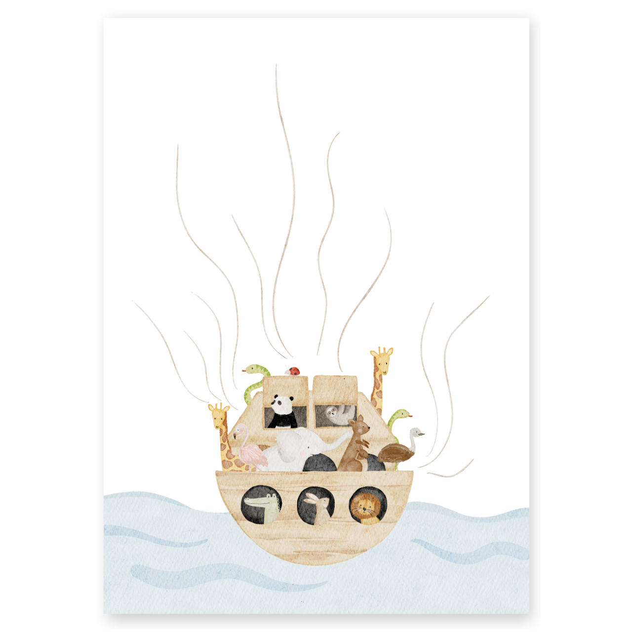 Gästeposter Arche Noah