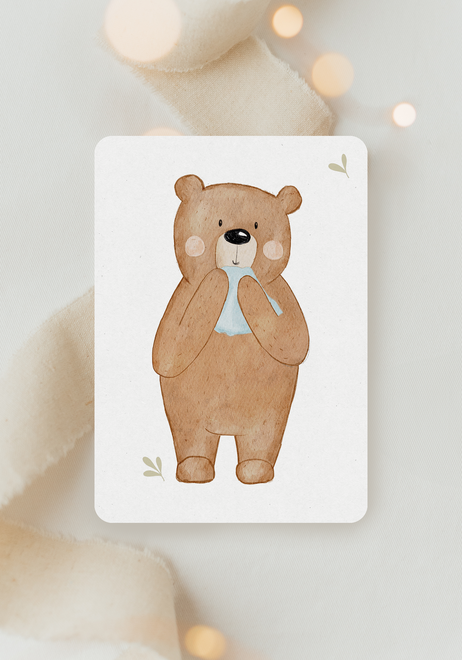 Hej Hanni Badezimmer Posterset Routinekarten