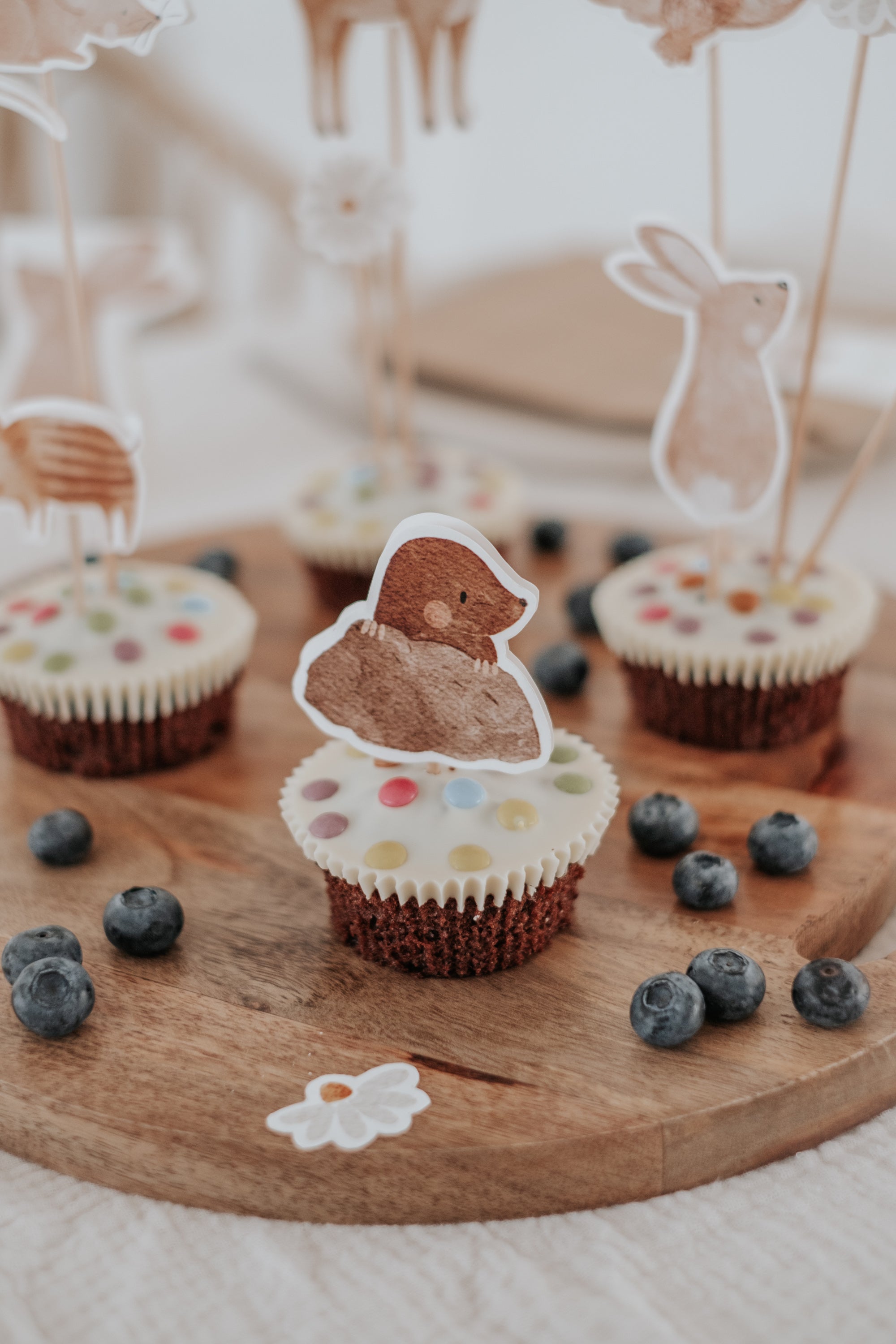 Hej Hanni Caketopper Waldtiere