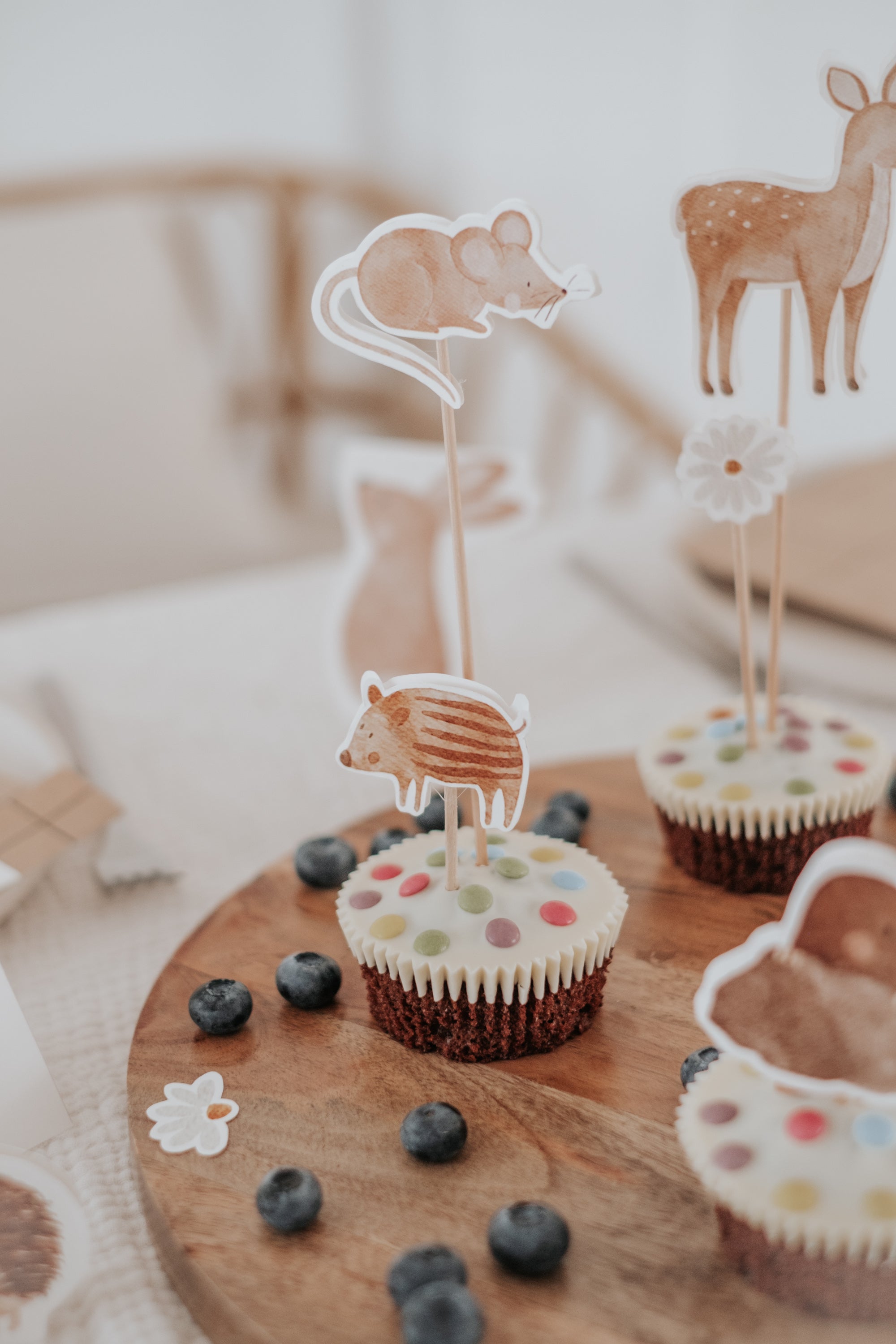 Hej Hanni Caketopper Waldtiere