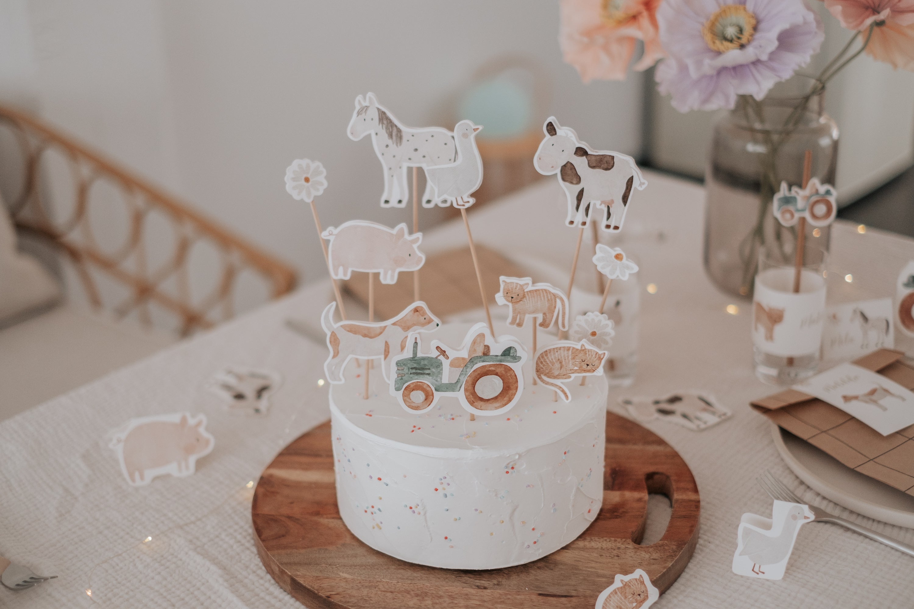 Hej Hanni Caketopper Bauernhof