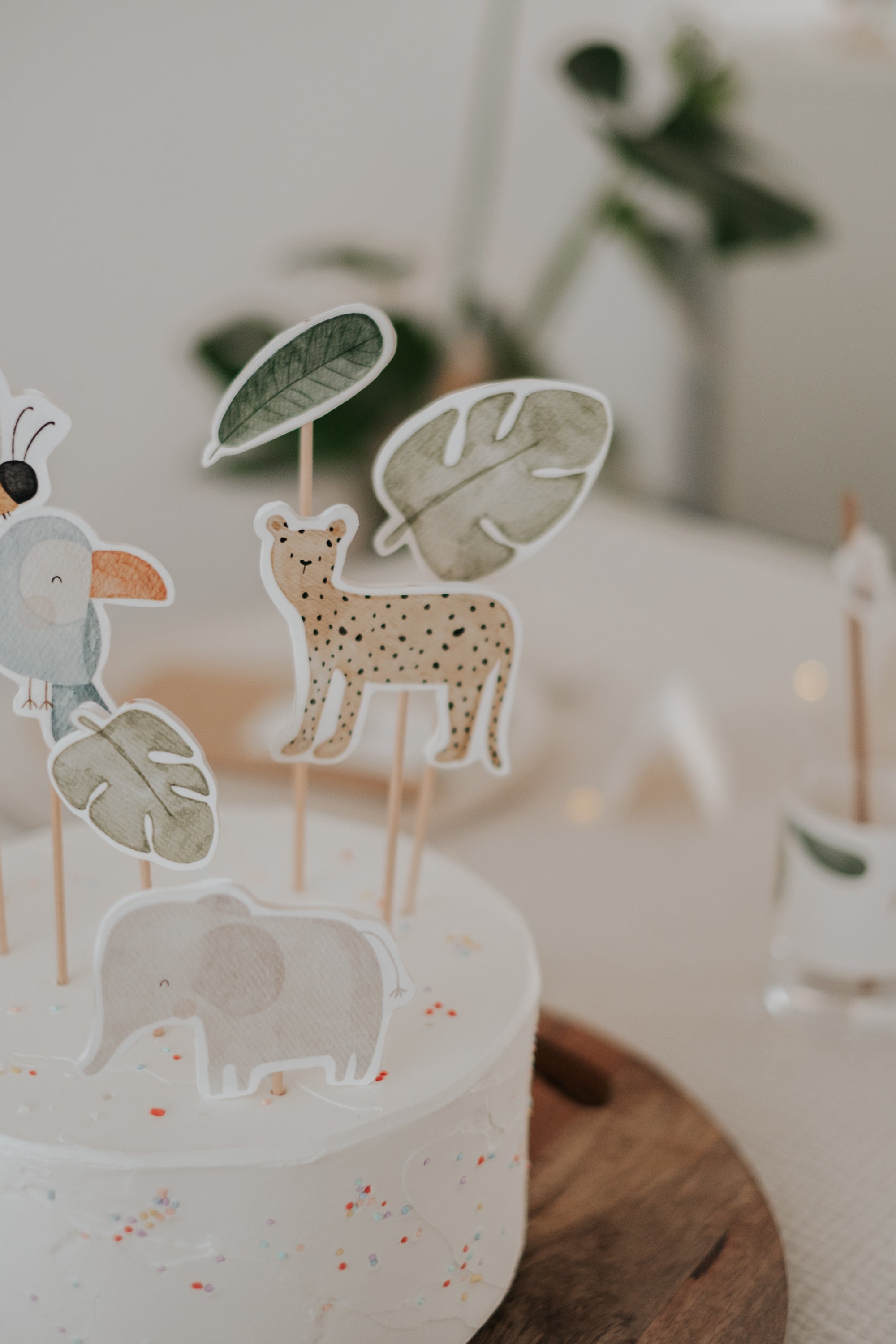 Hej Hanni Caketopper Dschungel