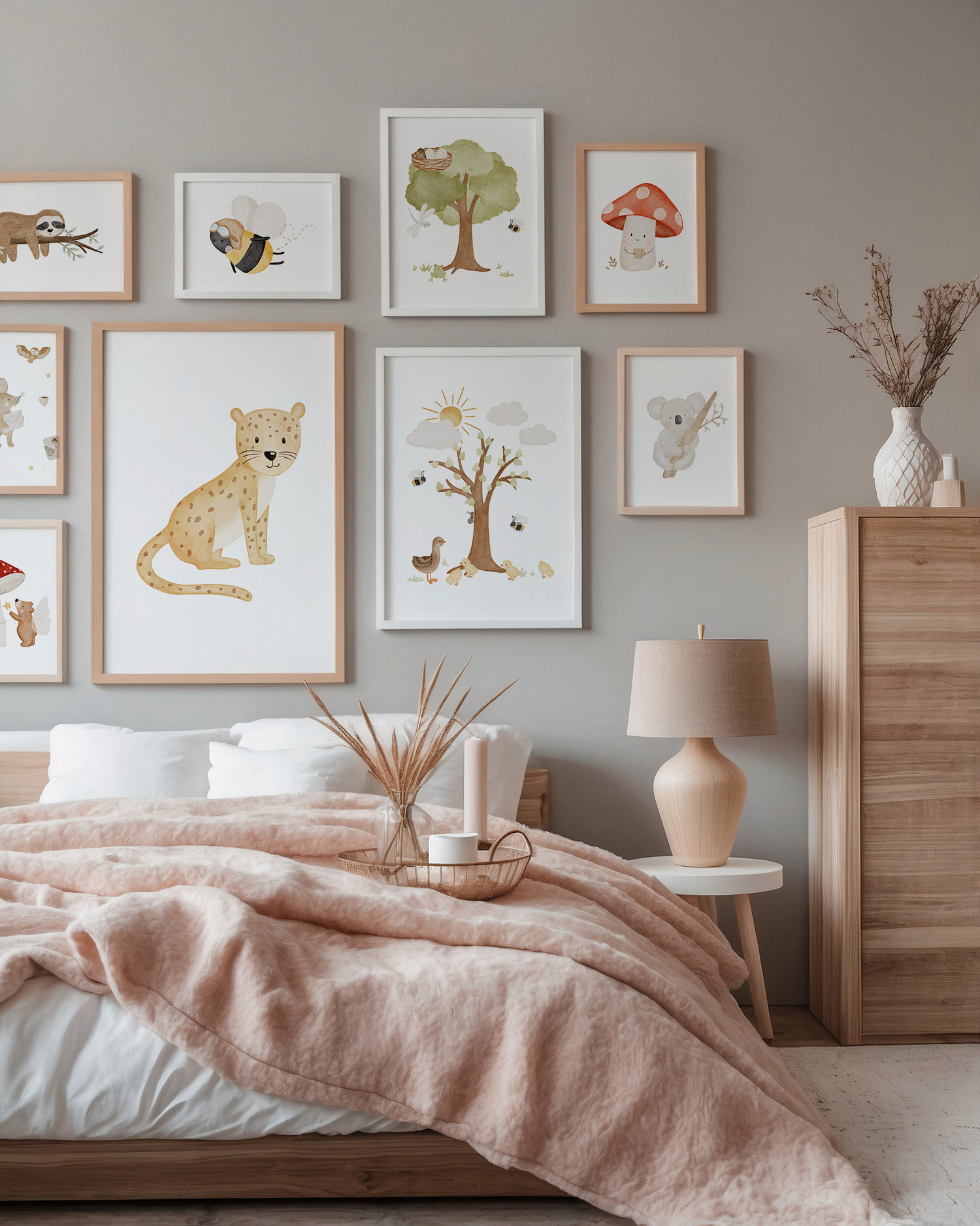 Kinderposter Jahreszeiten Frühling