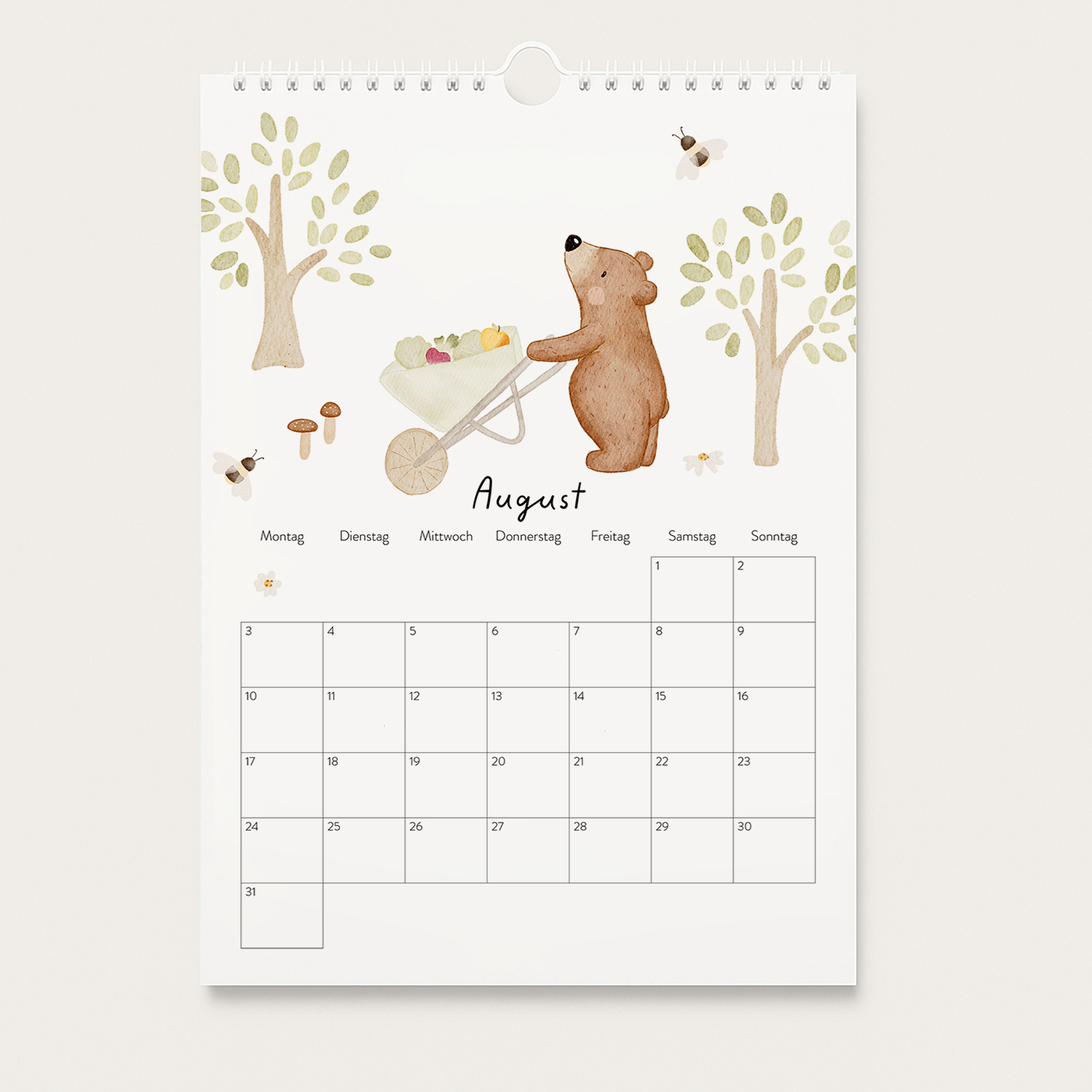 Hej Hanni Kinderkalender 2026 A4