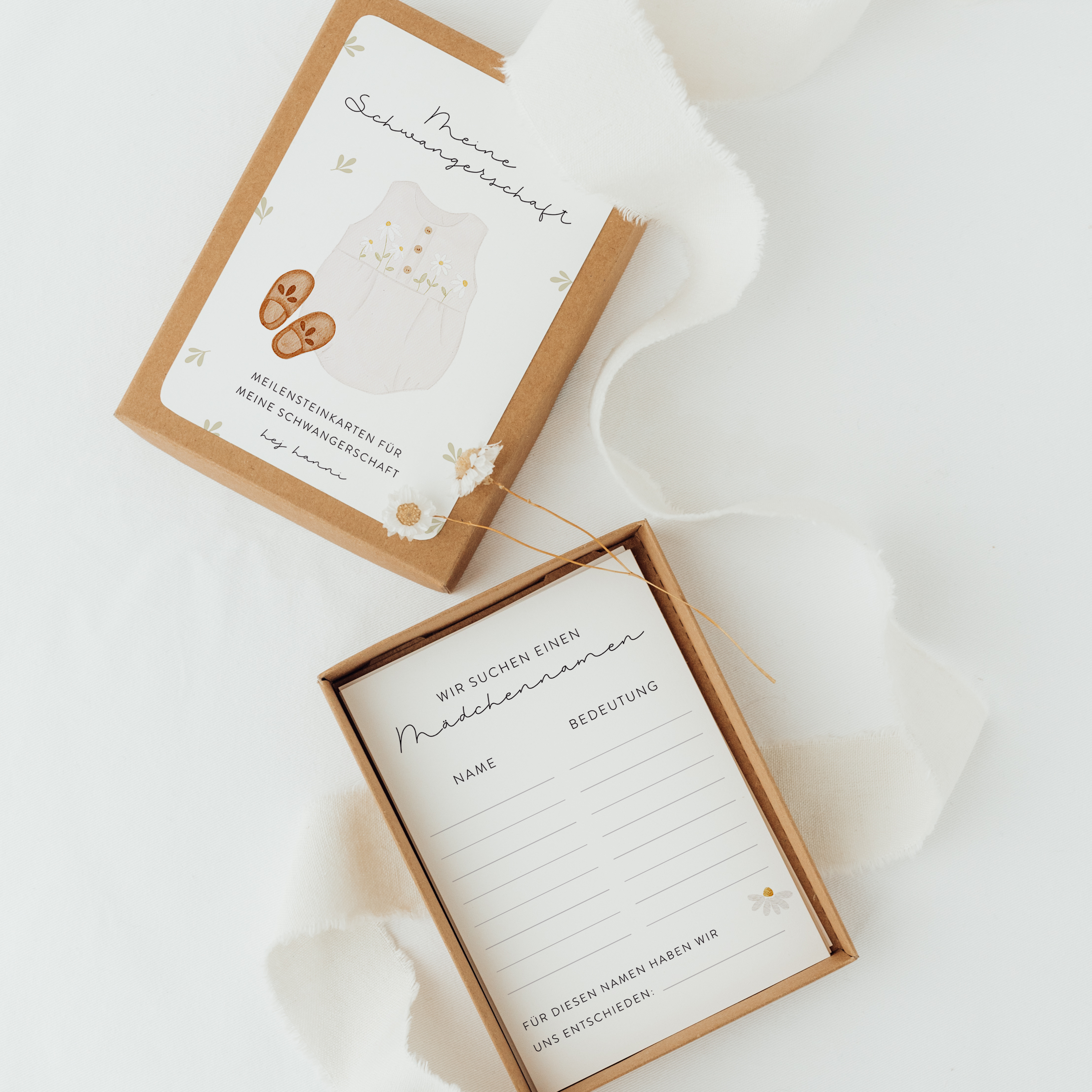 Hej Hanni Meilensteinkarten Schwangerschaft