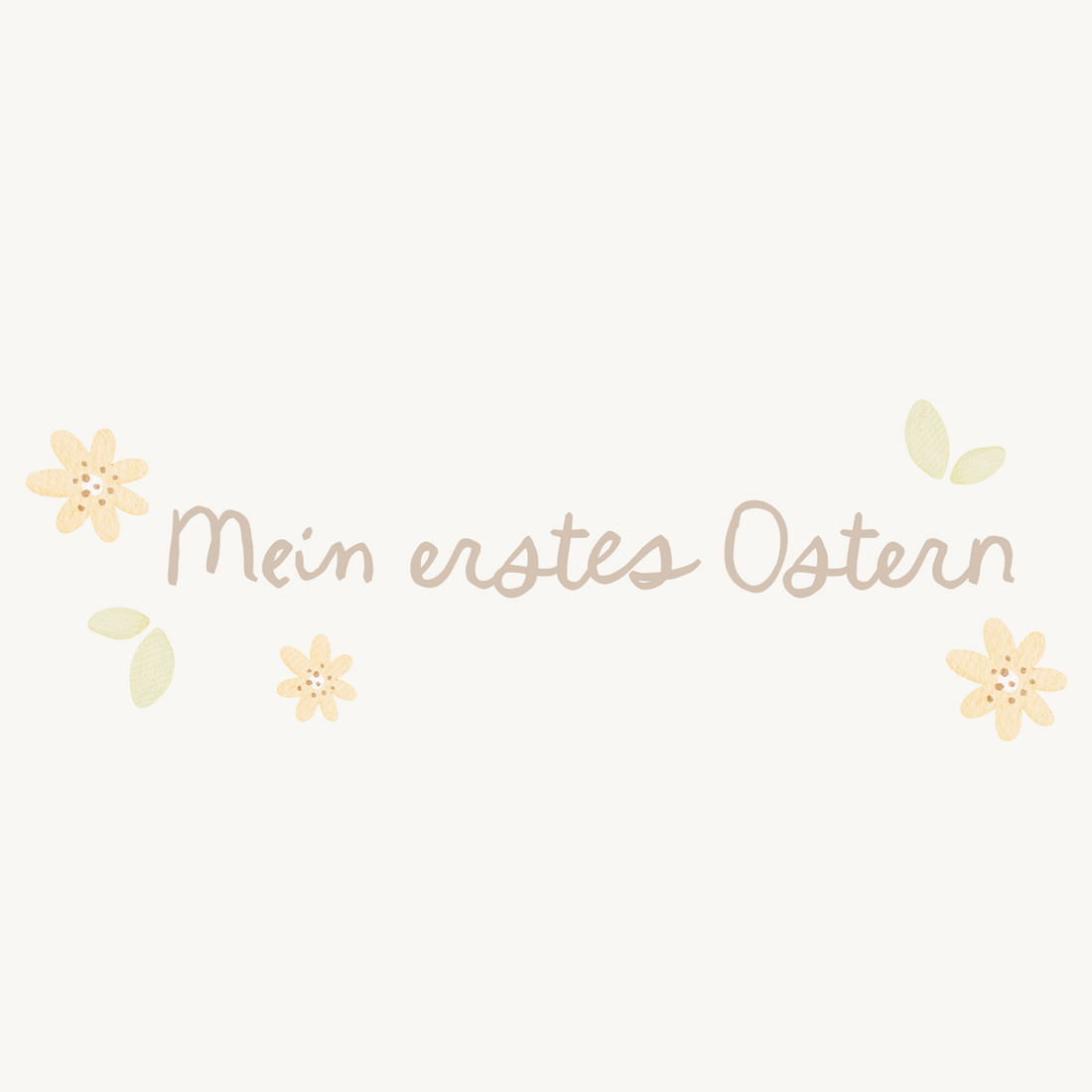 Hej Hanni Bügelbild Frühling Mein erstes Ostern