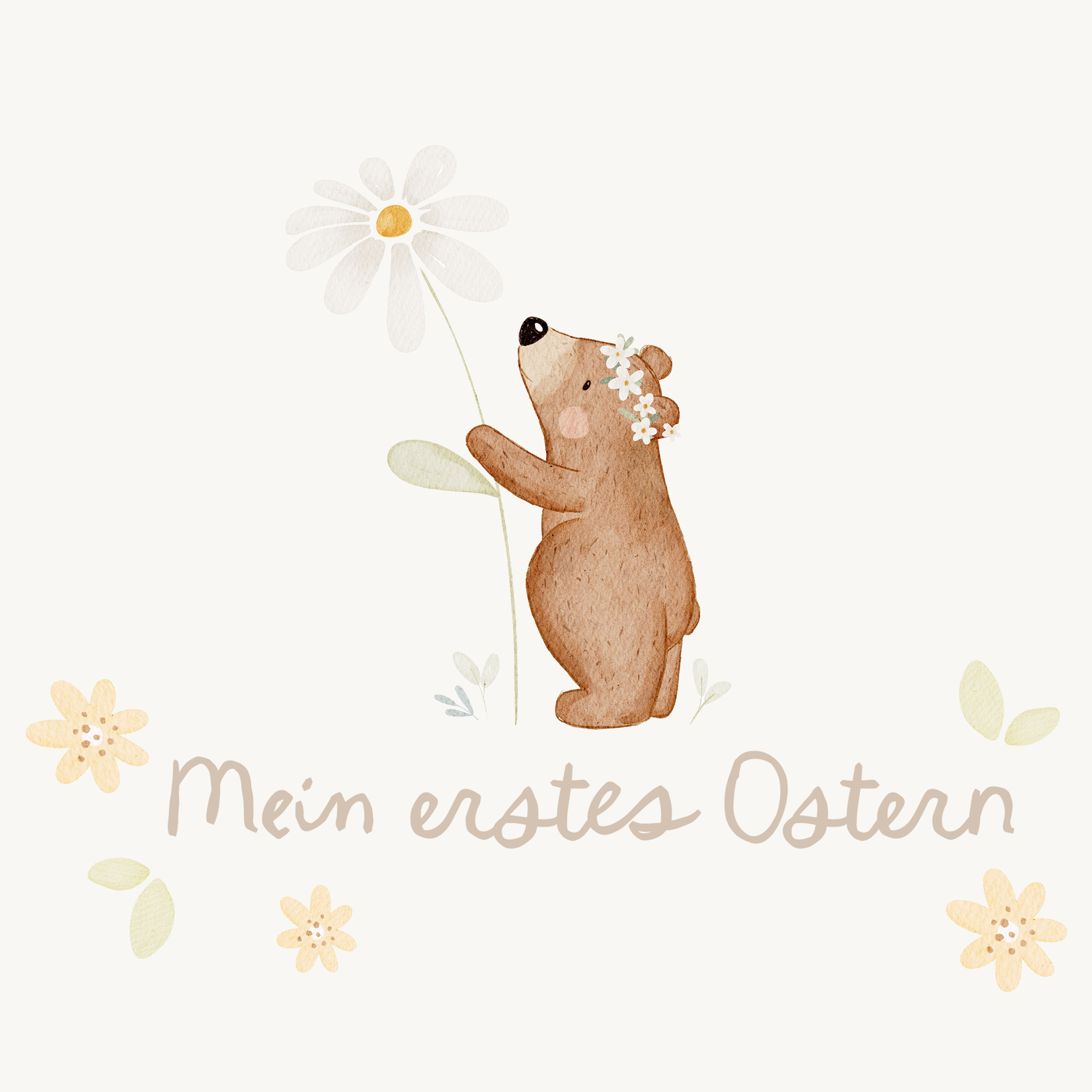 Hej Hanni Bügelbild Frühling Mein erstes Ostern