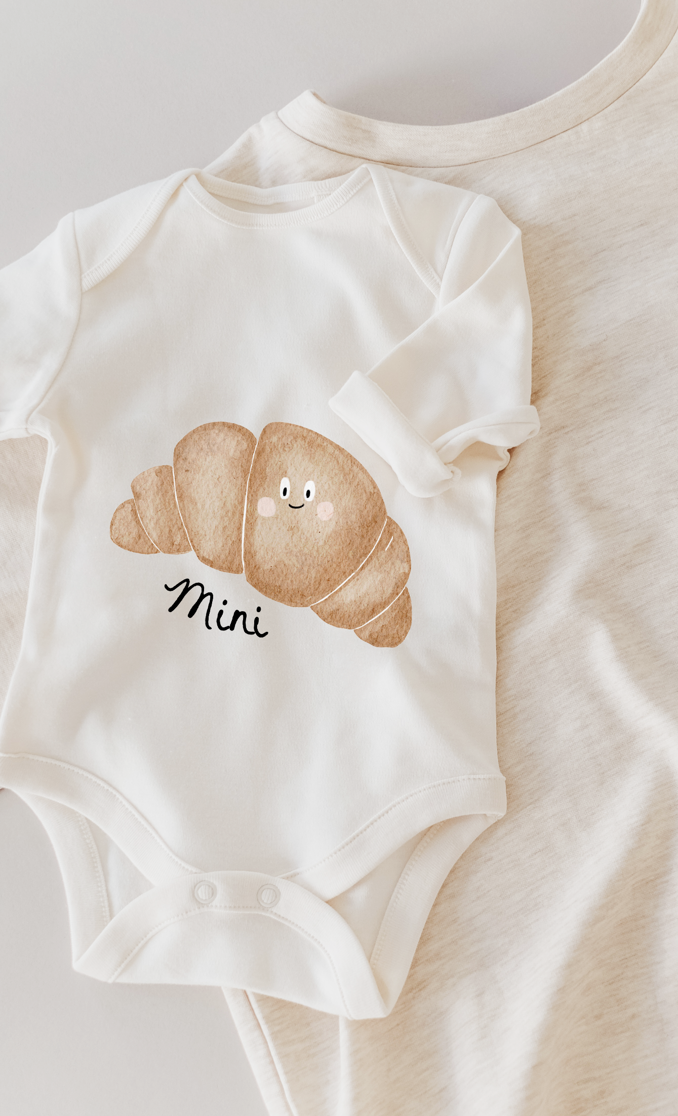 Hej Hanni Bügelbild Mini - Croissant