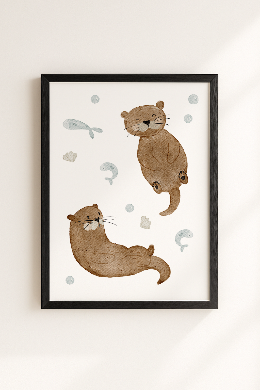 Kinderposter Otter