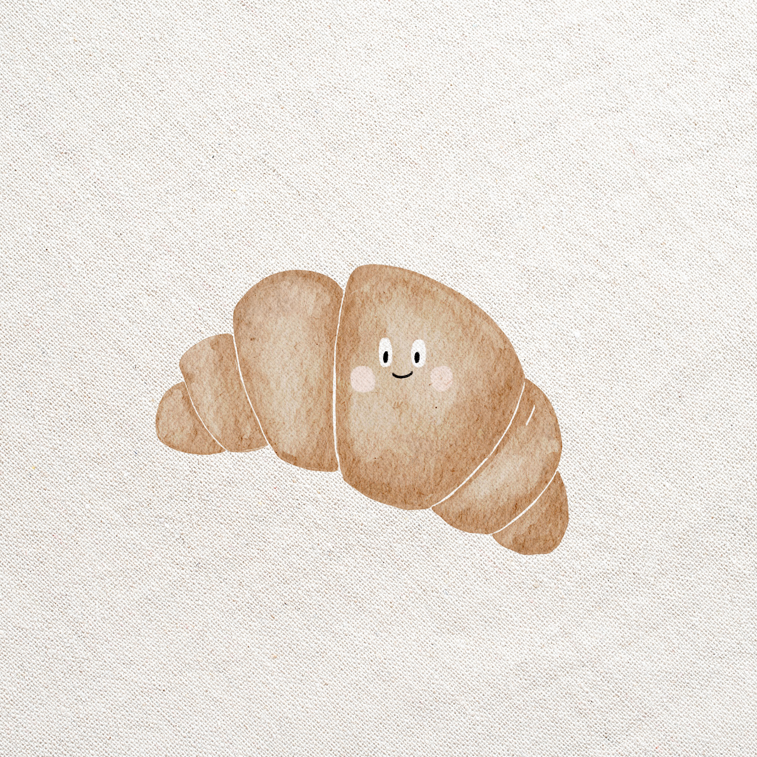 Hej Hanni Bügelbilderset A6 Pommes, Igel & Croissant