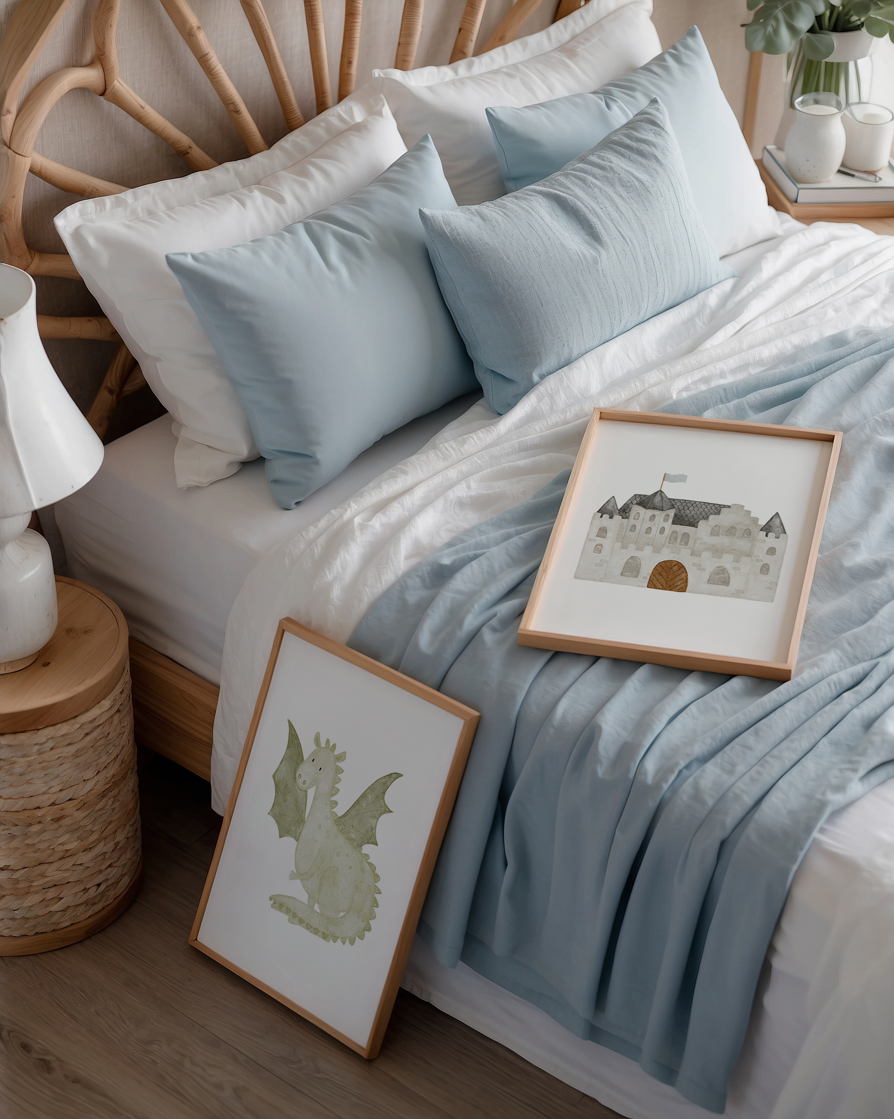 Kinderposter Ritterburg