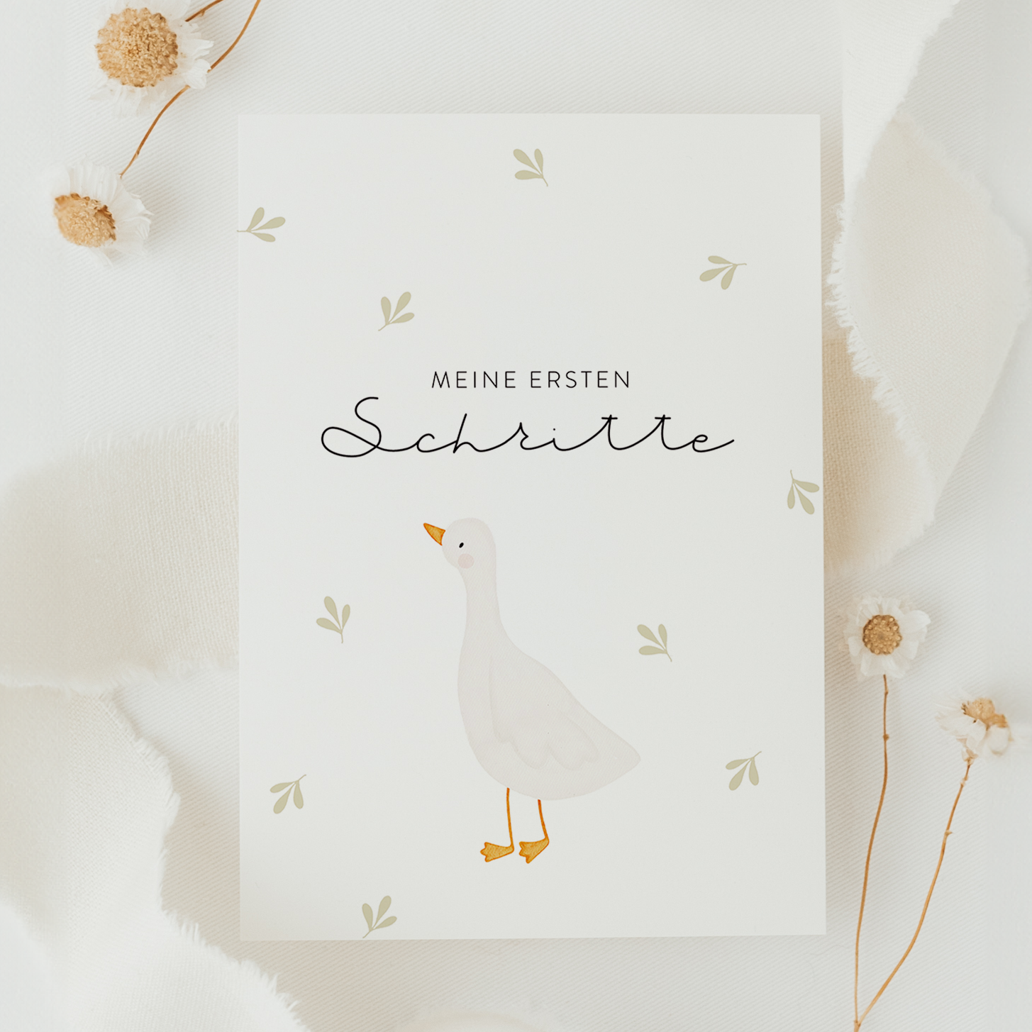 Hej Hanni Meilensteinkarten Baby