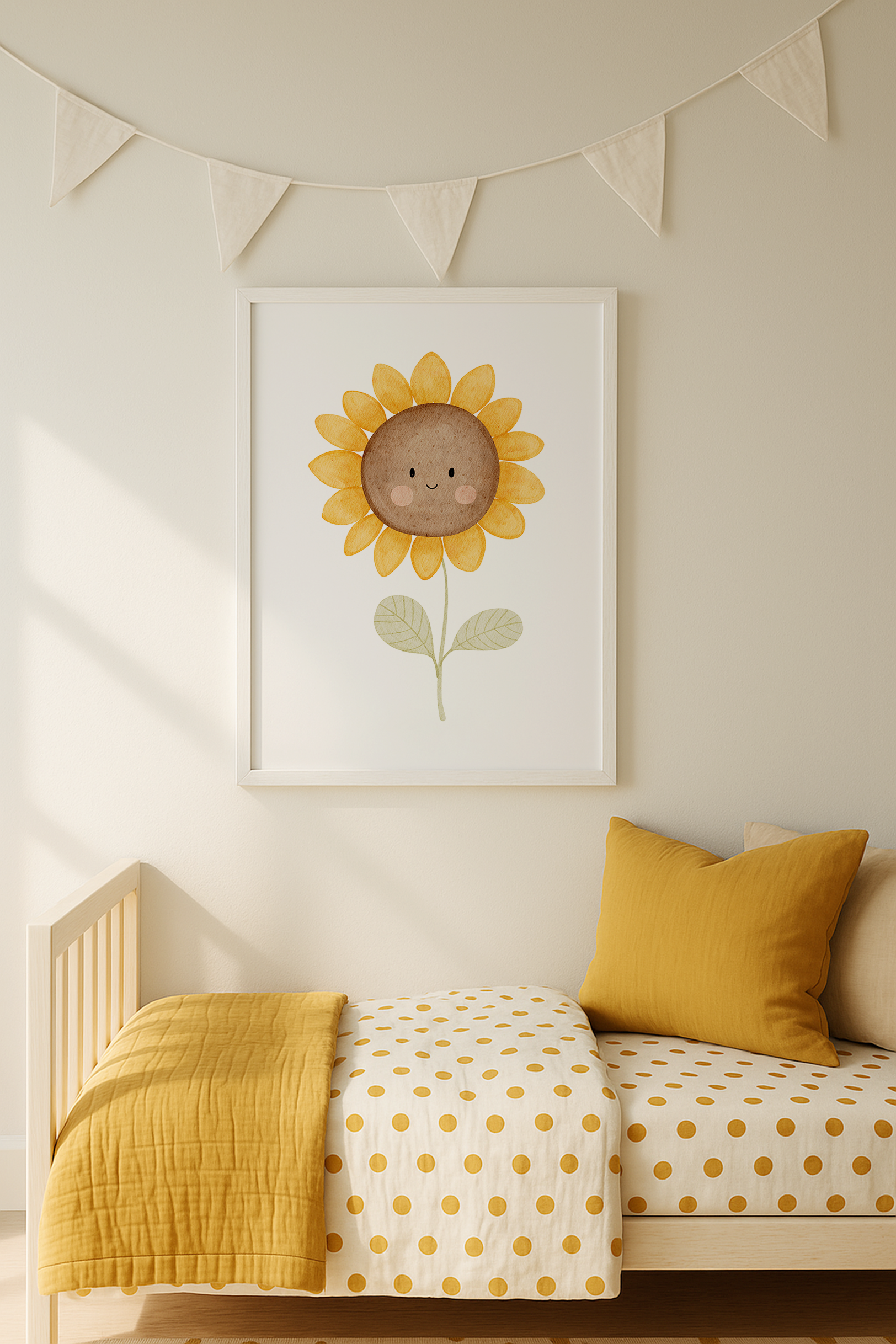 Kinderposter Sonnenblume