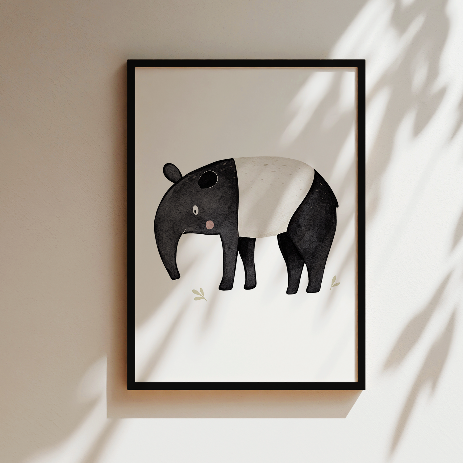 Kinderposter Tapir