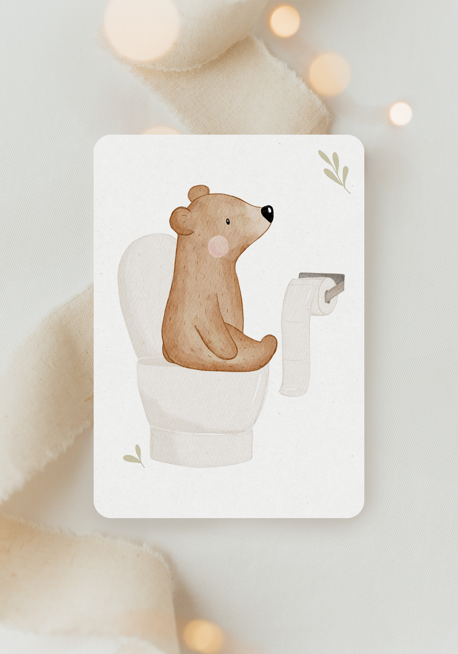 Hej Hanni Badezimmer Posterset Routinekarten