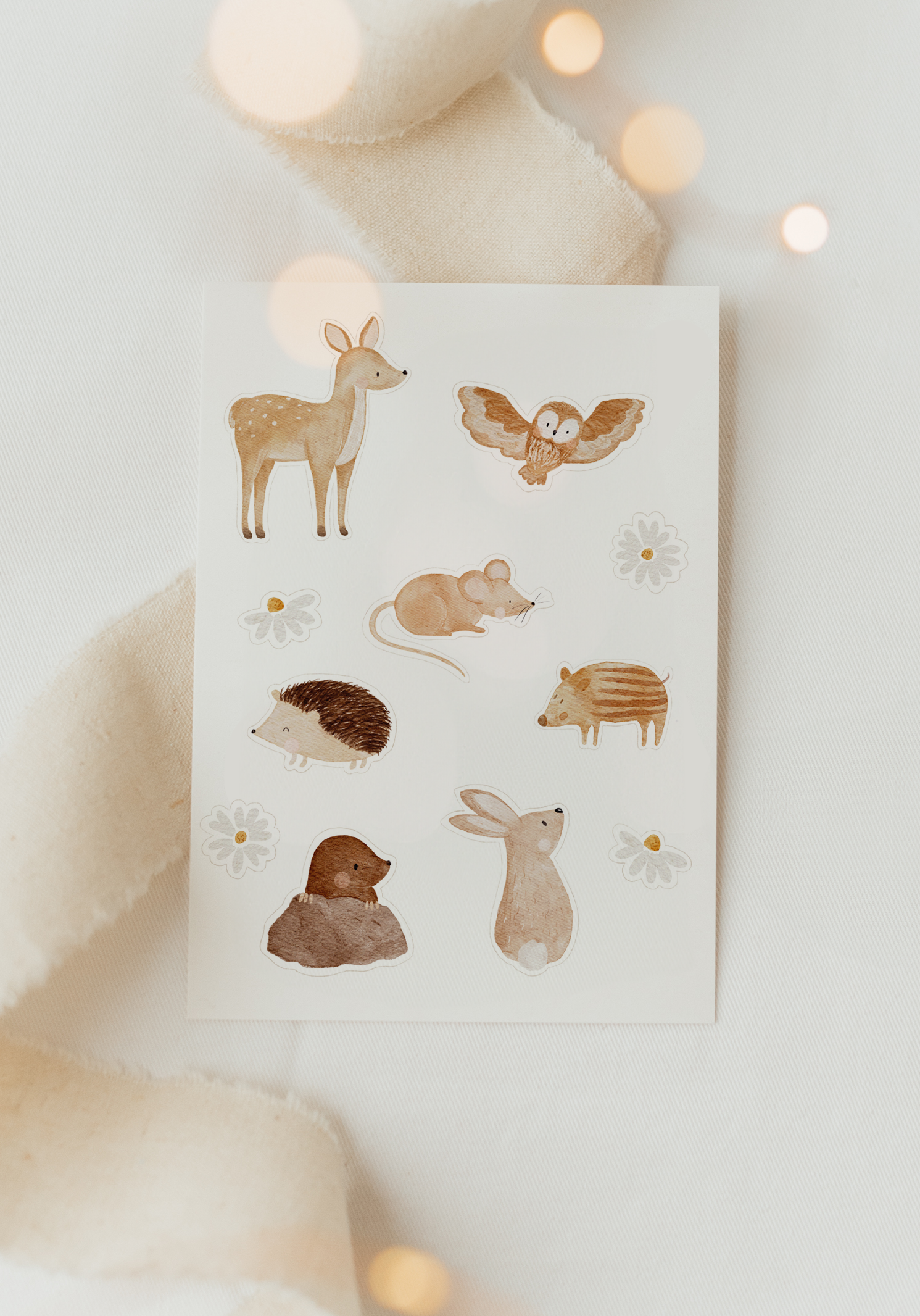 Hej Hanni Caketopper Waldtiere