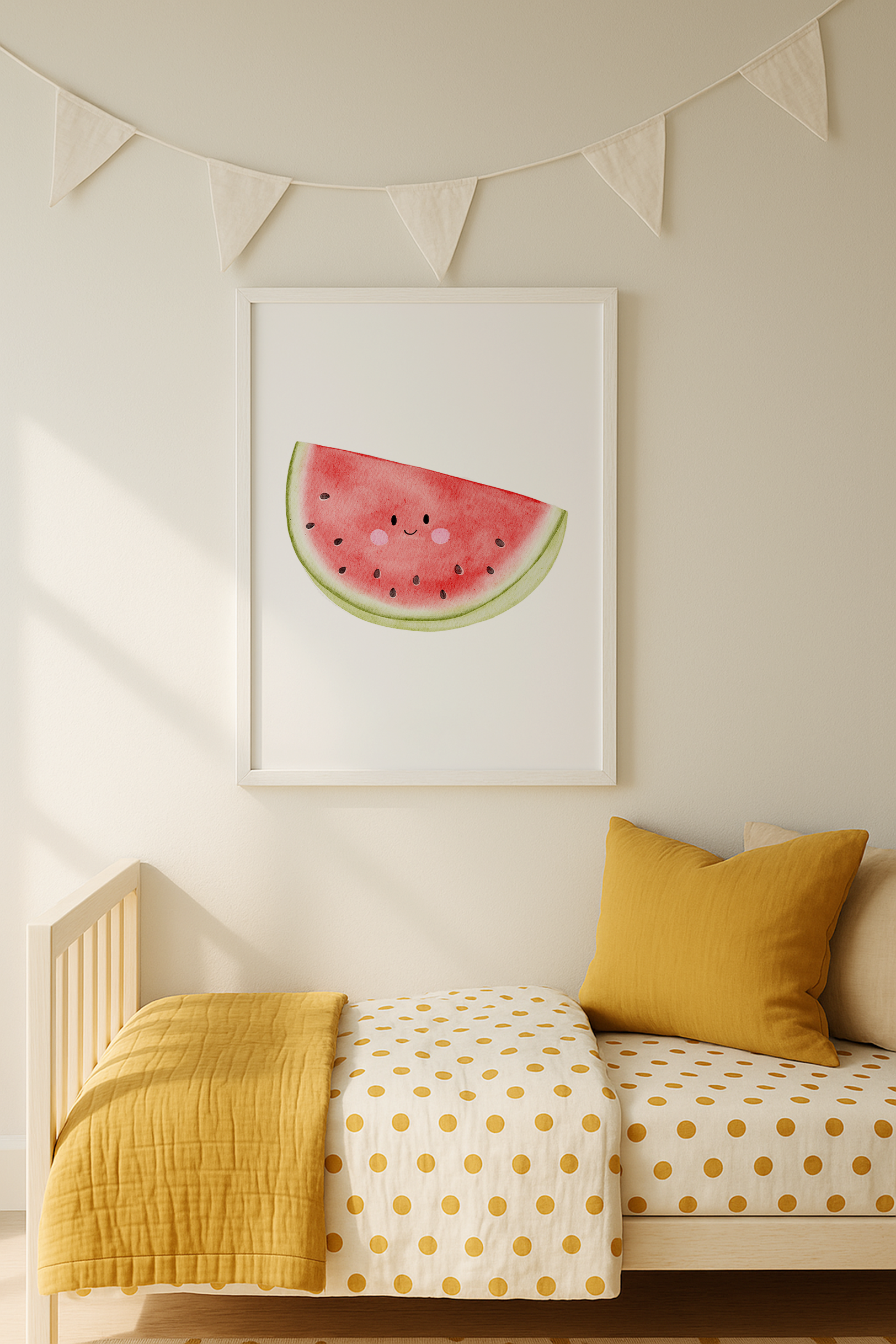 Kinderposter Wassermelone
