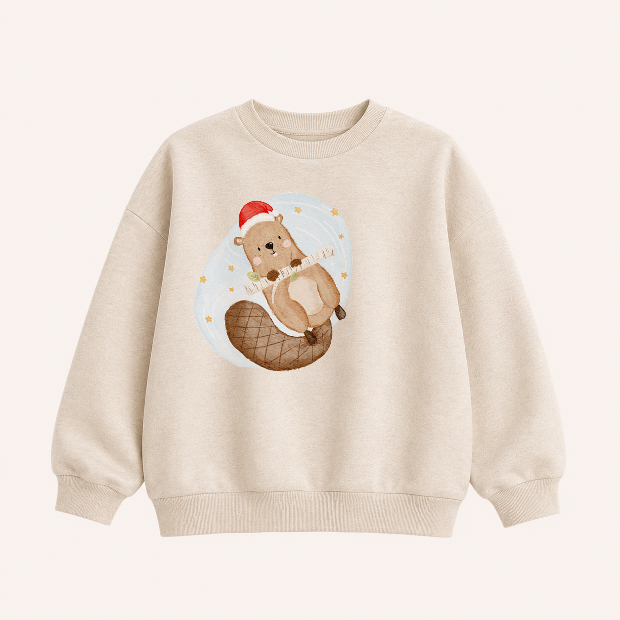 Hej Hanni Bügelbild Weihnachten Bieber