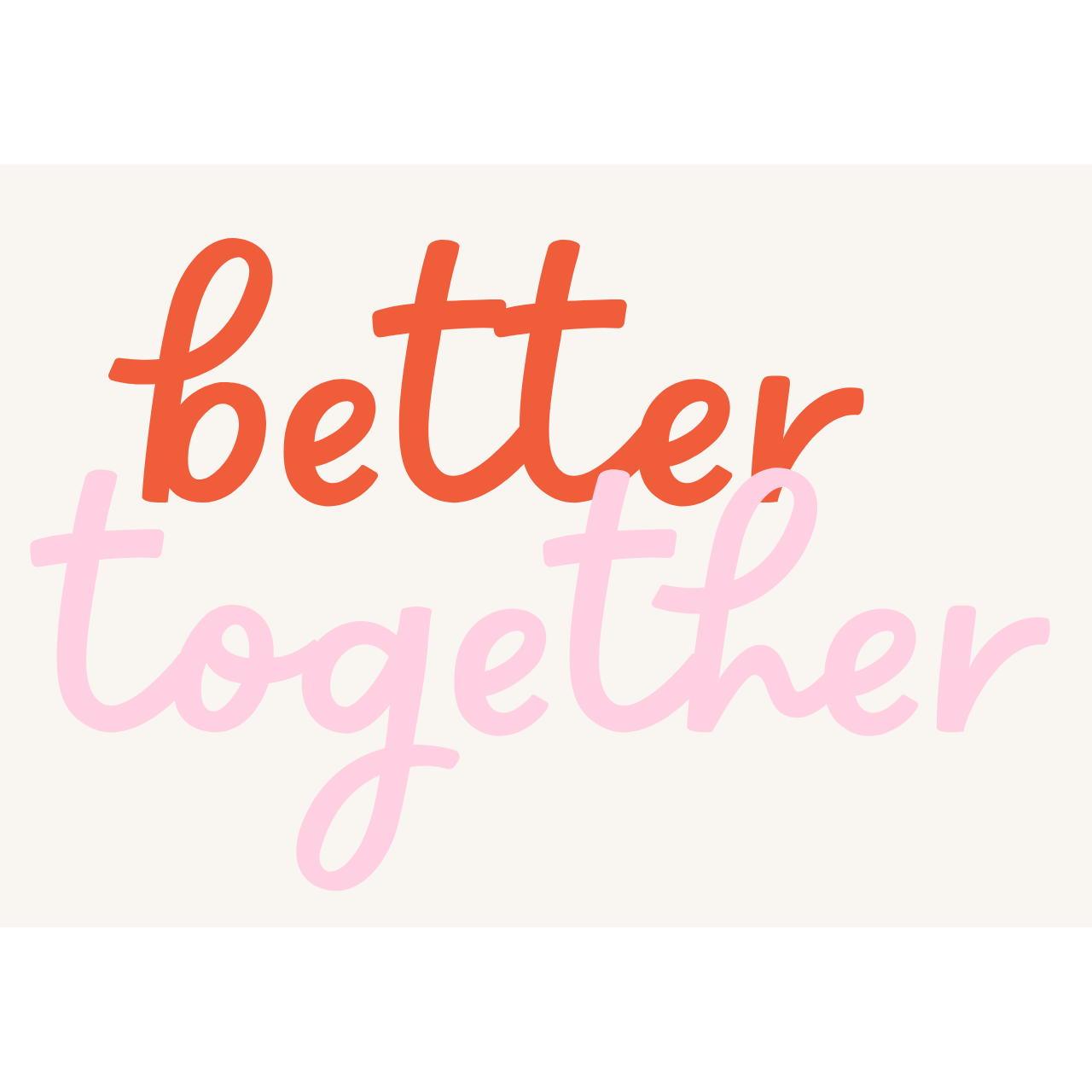 Hej Hanni Bügelbilder Better together