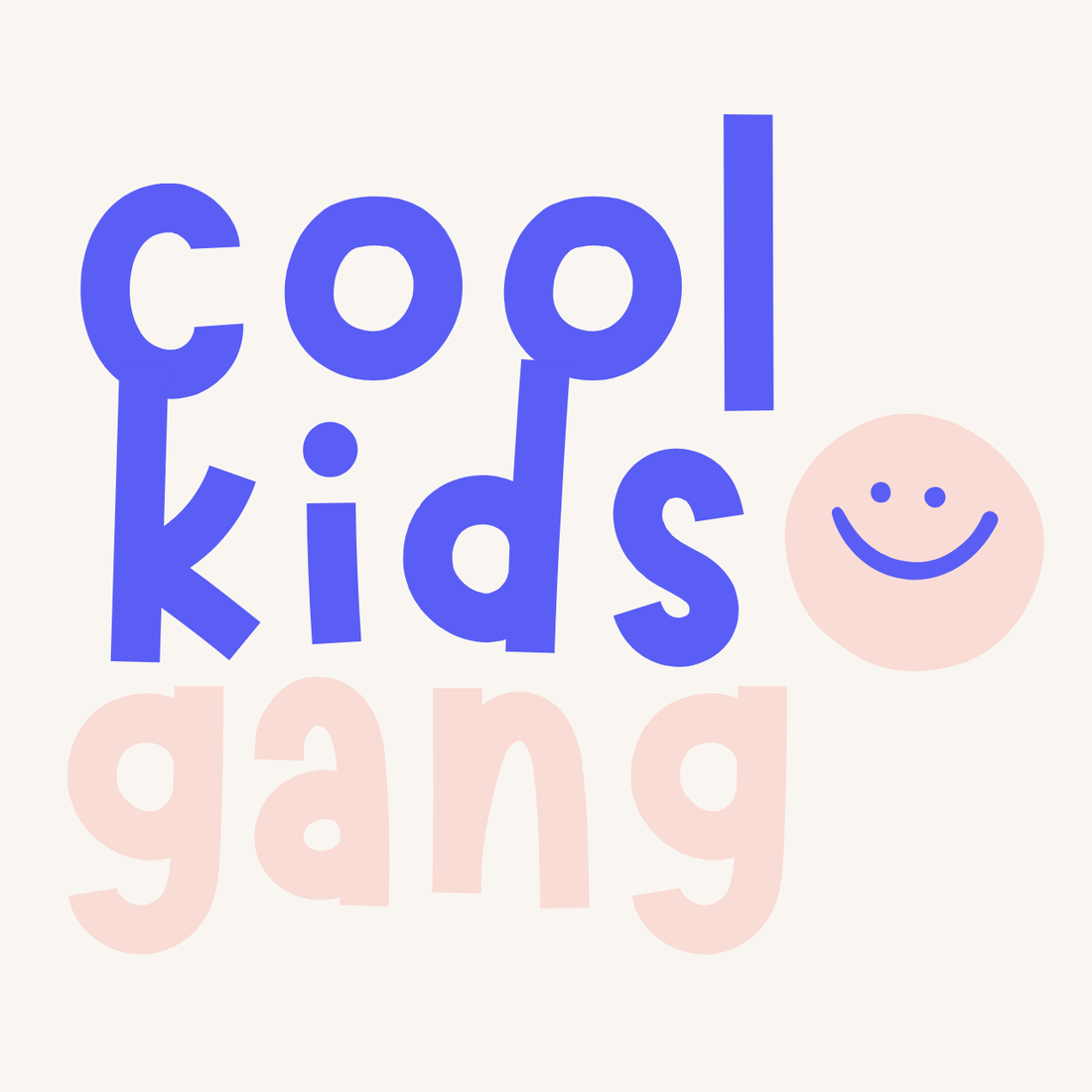 Hej Hanni Bügelbilder cool kids gang blau rosa