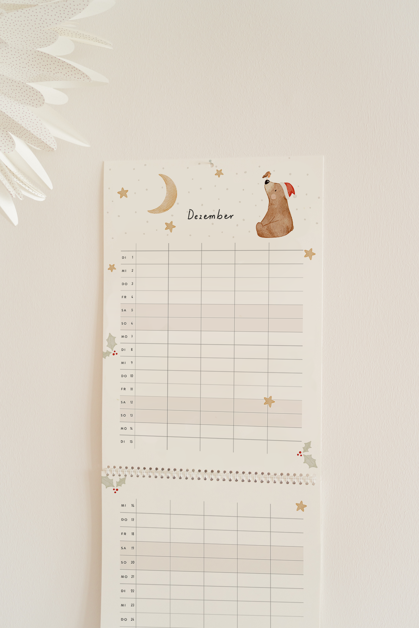 Hej Hanni Familienkalender 2026 LANG